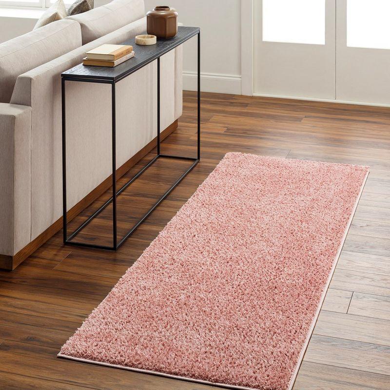 Mark & Day Richlawn 5'3"x7' Rectangle Washable Woven Indoor Area Rugs Coral Pink