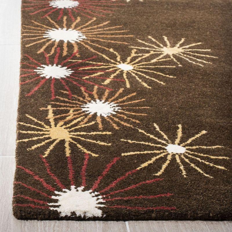Soho SOH823 Hand Tufted Indoor Accent Rug - Brown/Multi - 2'x3' - Safavieh.