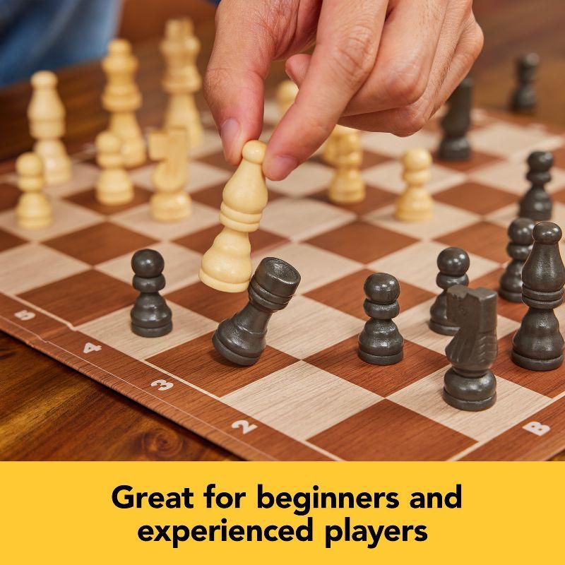 Game Gallery Chess, Checkers and Chinese Checkers Board Game Set