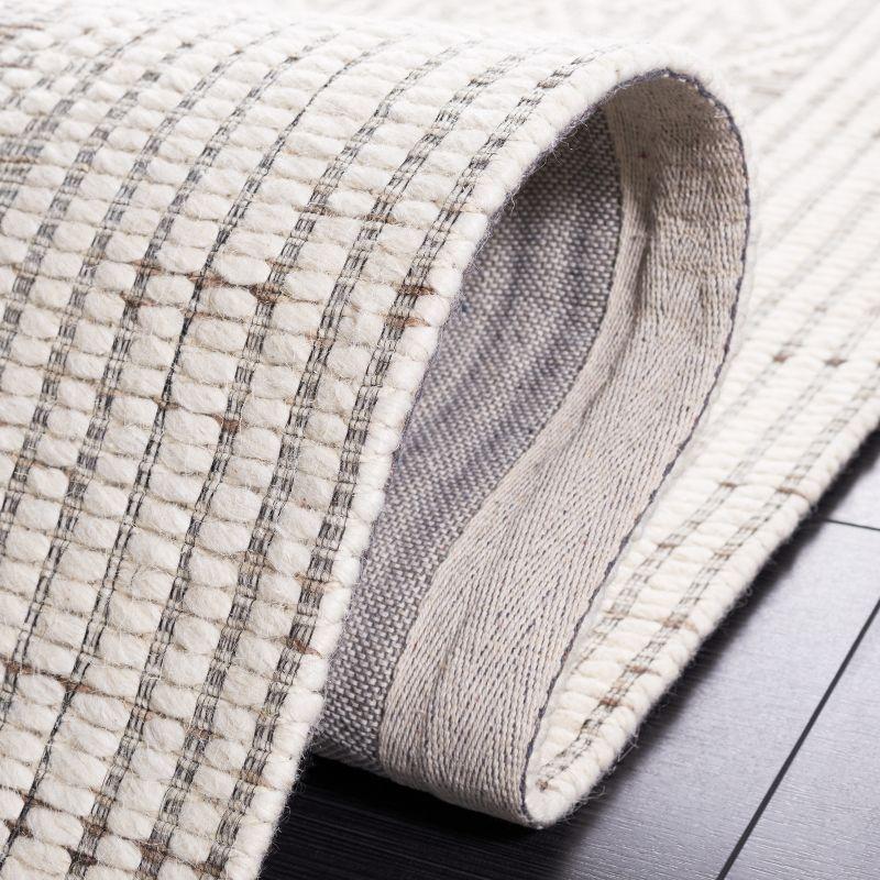 Marbella MRB431 Hand Woven Indoor Area Rug - Ivory/Beige - 5'x8' - Safavieh