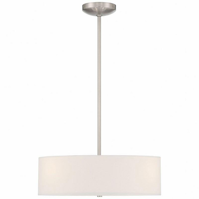 Access Lighting Mid Town 3 - Light Pendant in  Brushed Steel