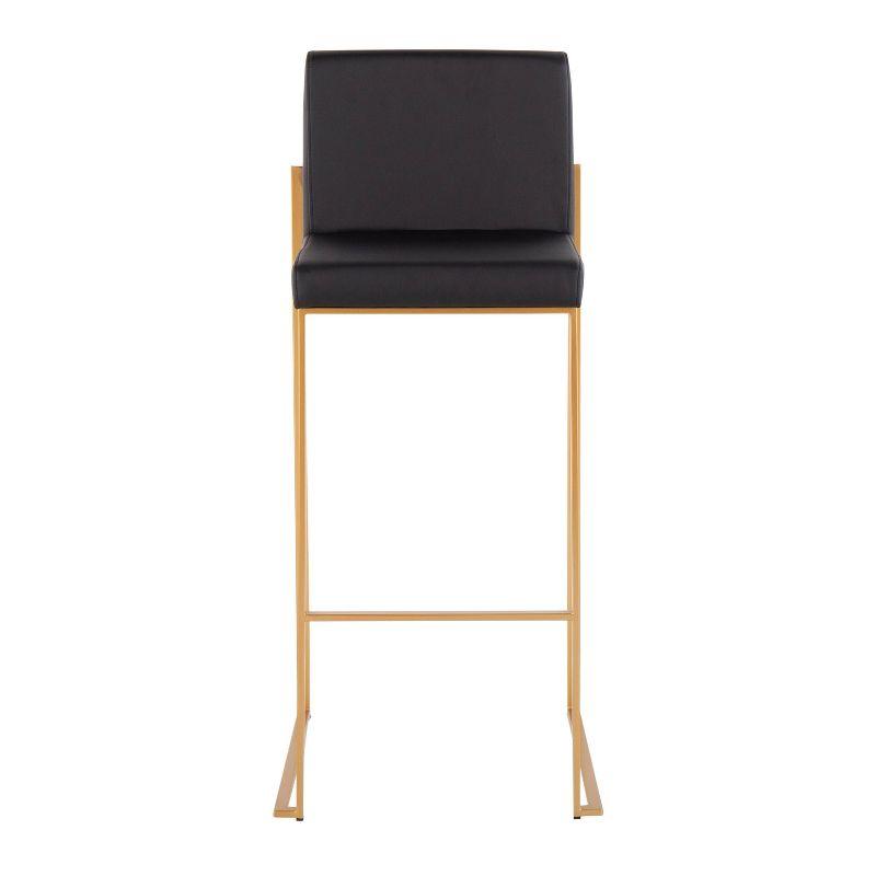 Rakowski Upholstered Counter Stool with Metal Frame