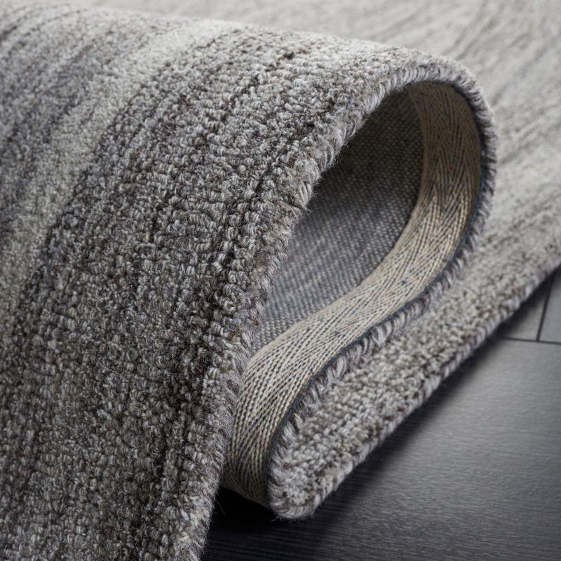 Abstract ABT901 Handmade Indoor Area Rug - Grey - 8'x10' - Safavieh