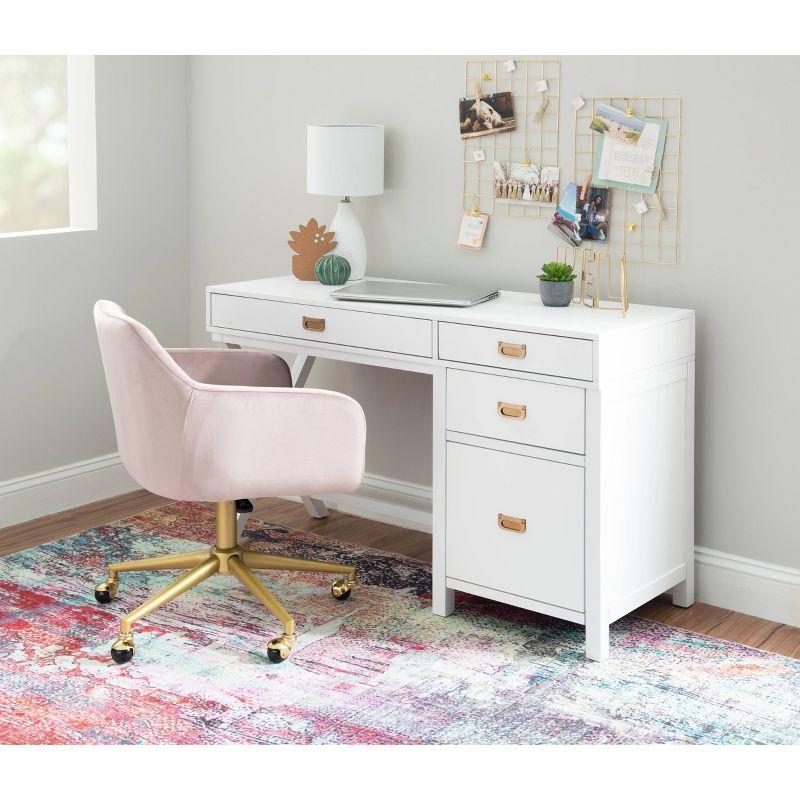 Peggy Side Storage Desk - Linon