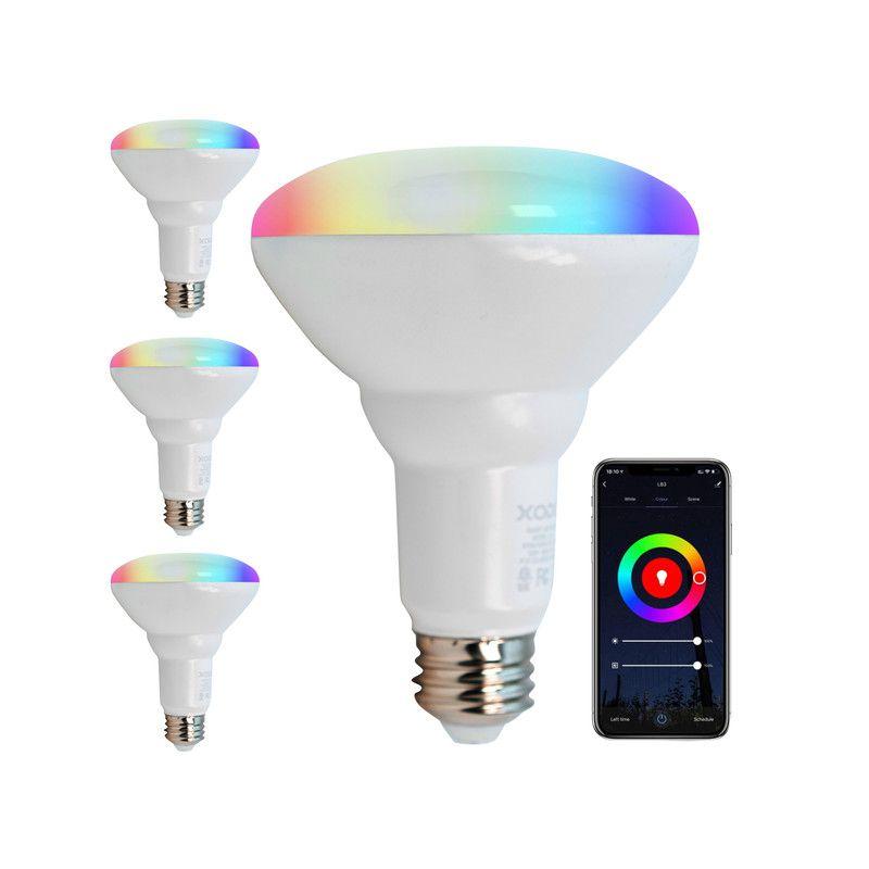 75 Watt Equivalent BR30 E26/Medium (Standard) Dimmable LED Smart Bulb