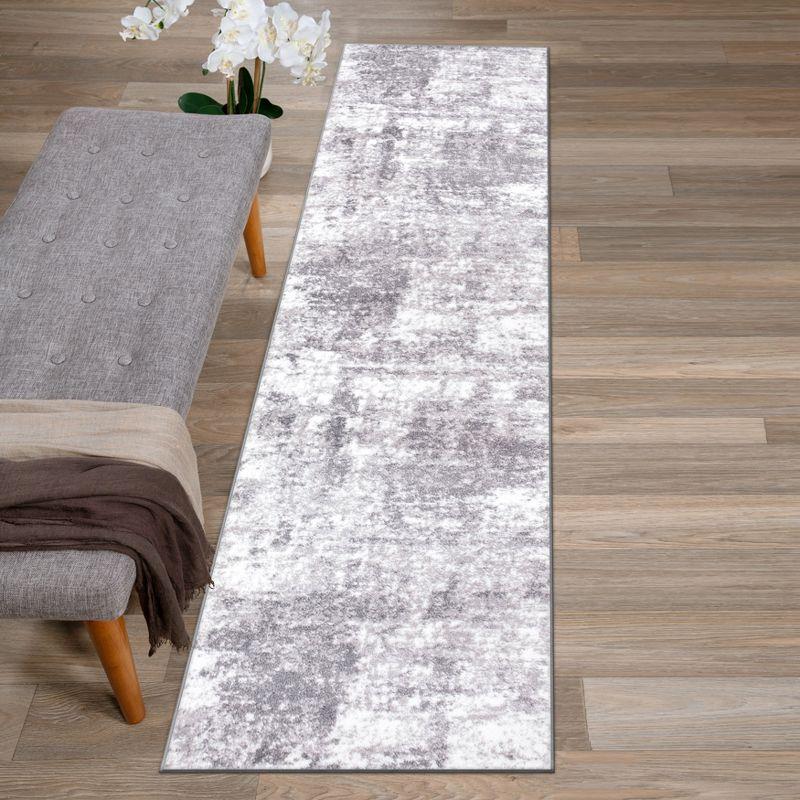 World Rug Gallery Distressed Abstract Area Rug