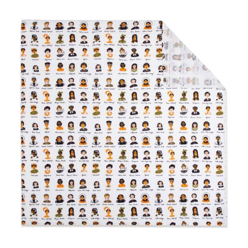 Women in History Muslin 100% Cotton Swaddle