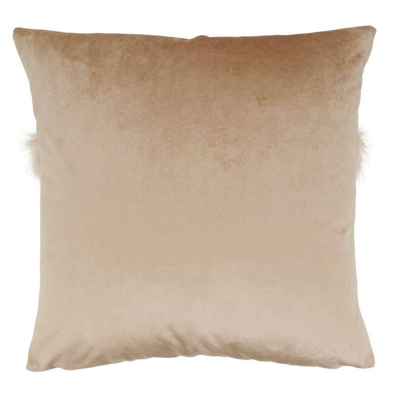 Flavia Fringed Throw Pillow