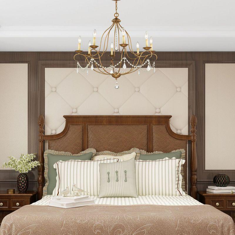 Chesterfield 8 - Light Dimmable Empire Chandelier