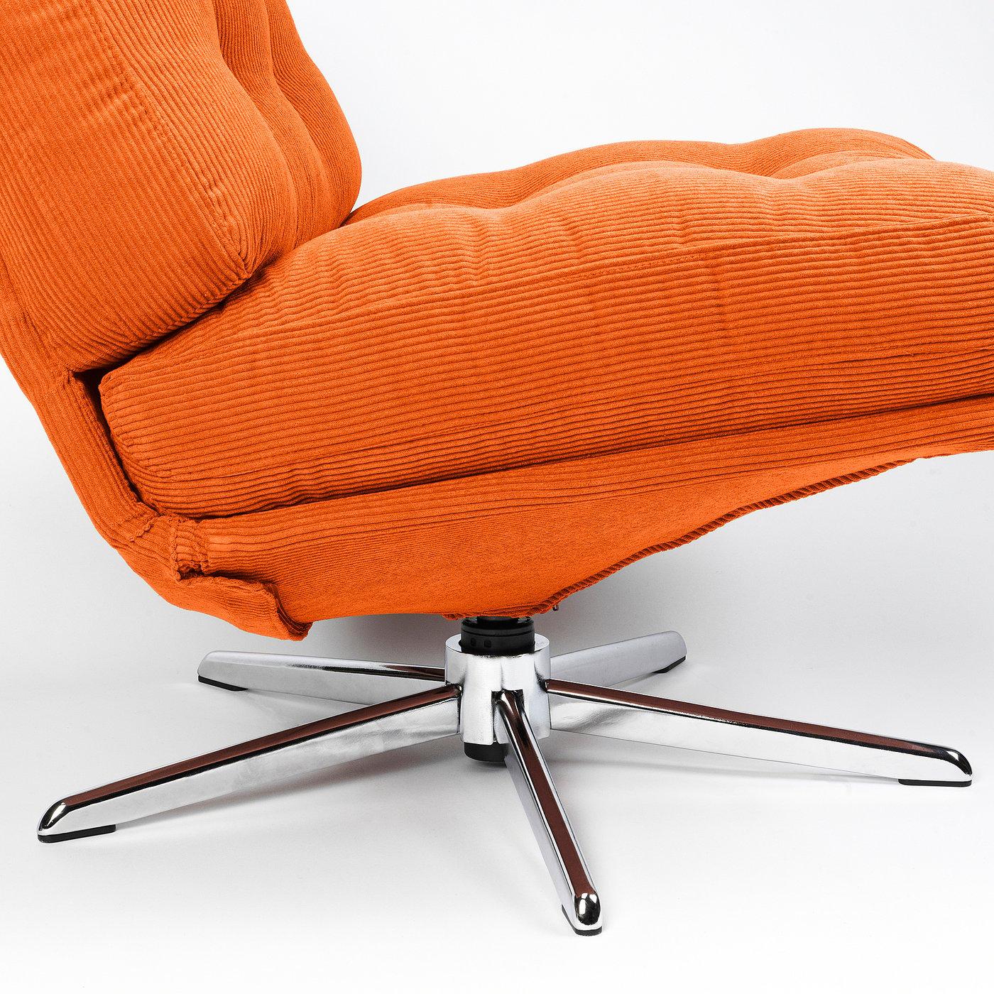 DYVLINGE Swivel chair - Kelinge orange