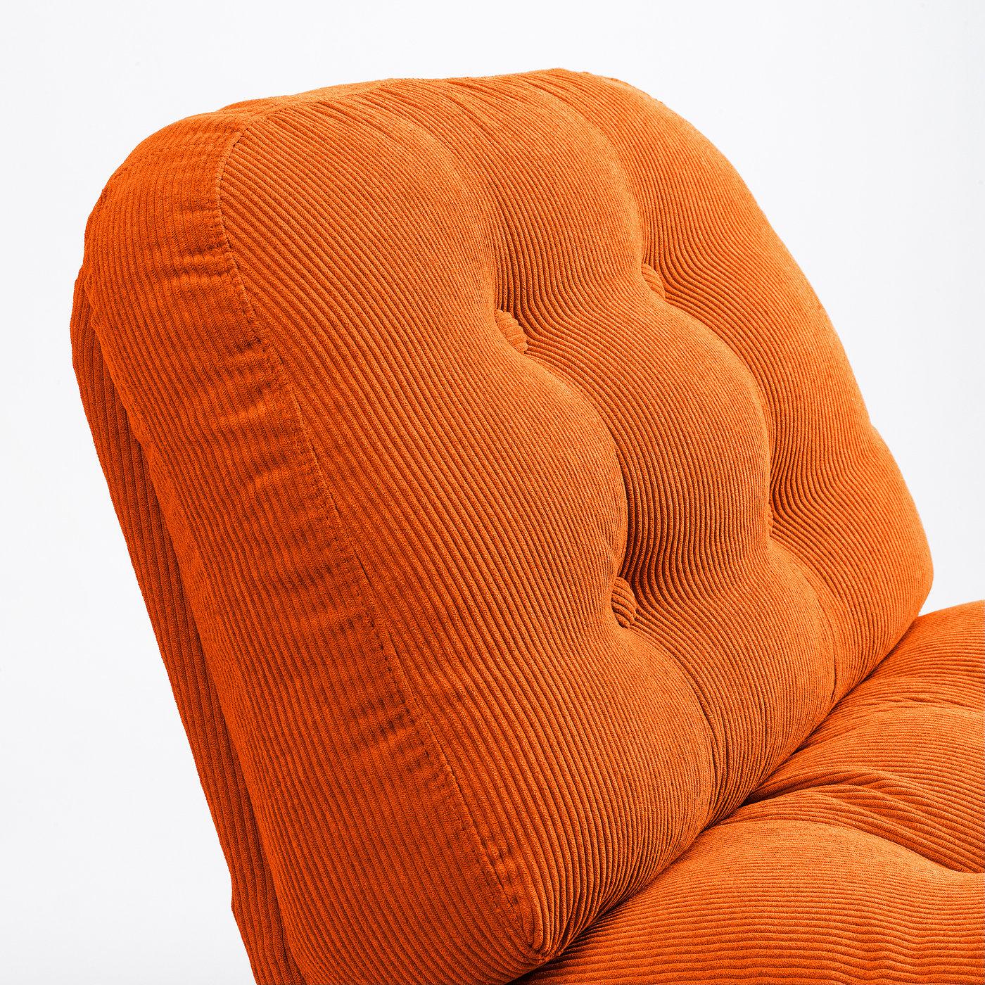 DYVLINGE Swivel chair - Kelinge orange