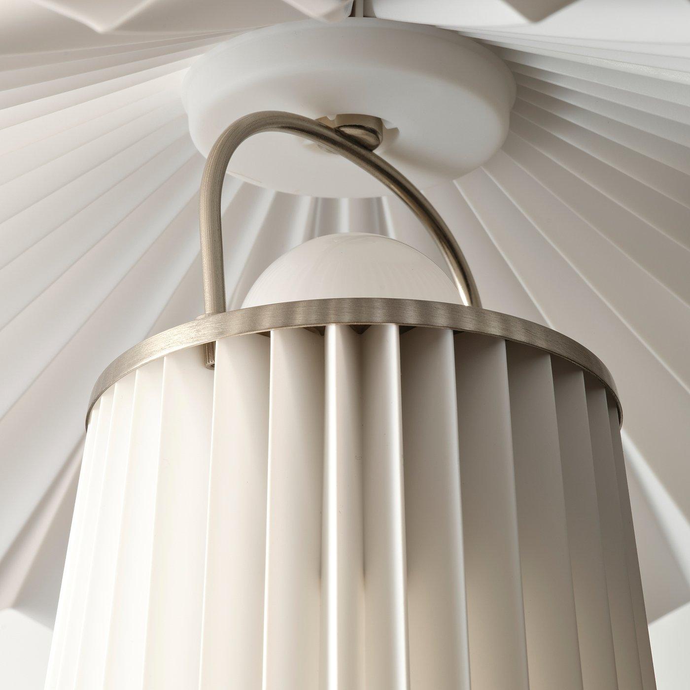KUDDLAVA Table lamp - pleated white 11 "