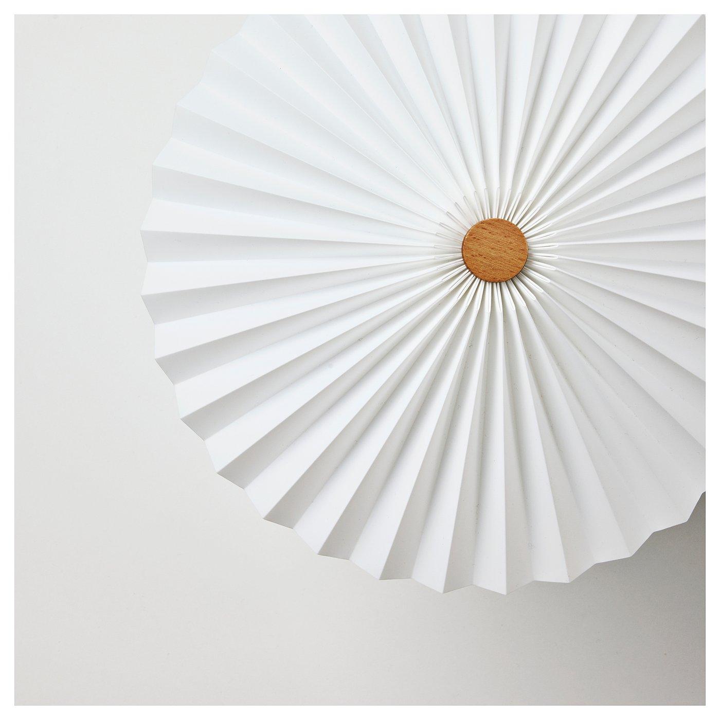 KUDDLAVA Table lamp - pleated white 11 "