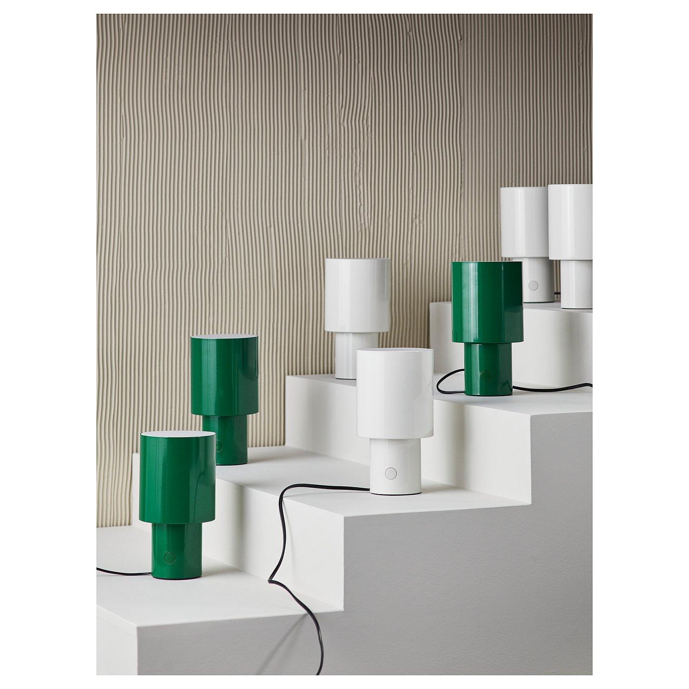 SPETSBOJ Table lamp - dimmable/green 9 "