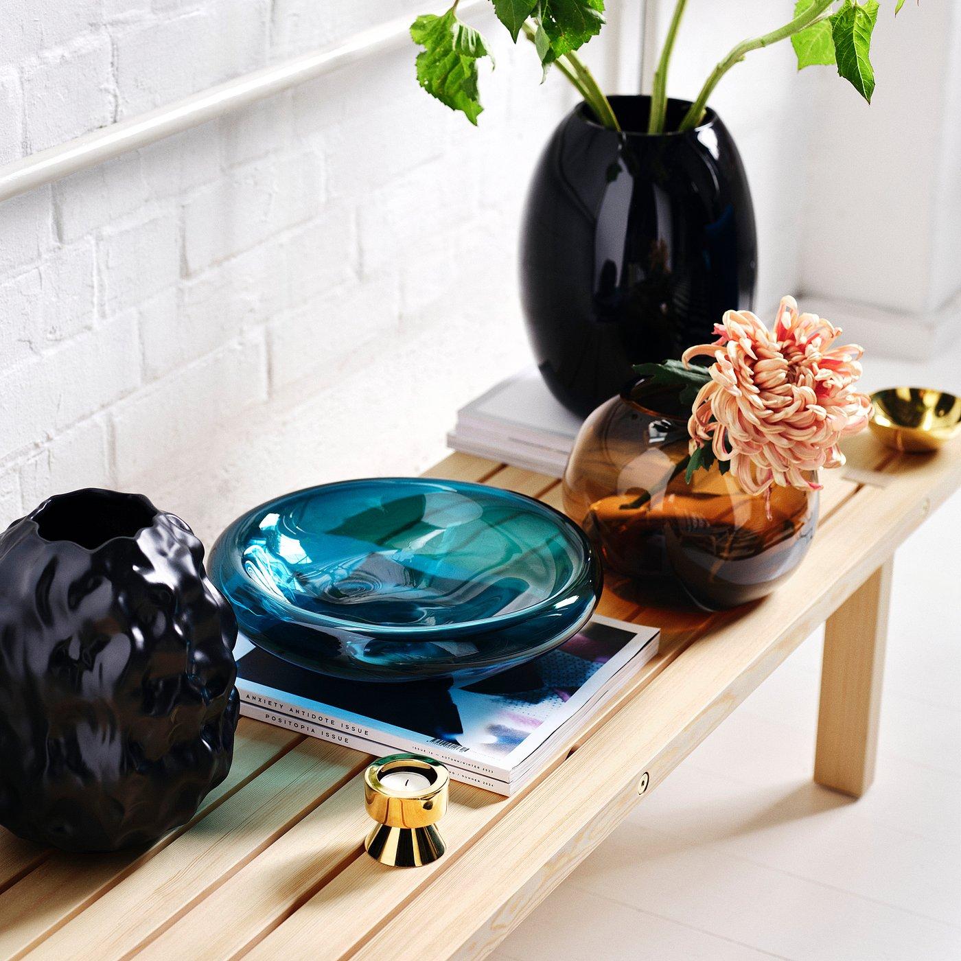 STOCKHOLM 2025 Bowl - dark blue-turquoise 13 ½ "