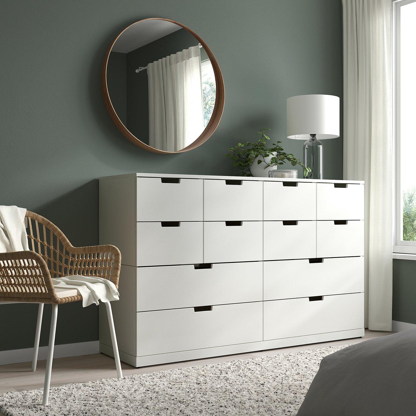 STOCKHOLM Mirror - walnut veneer 31 1/2 "