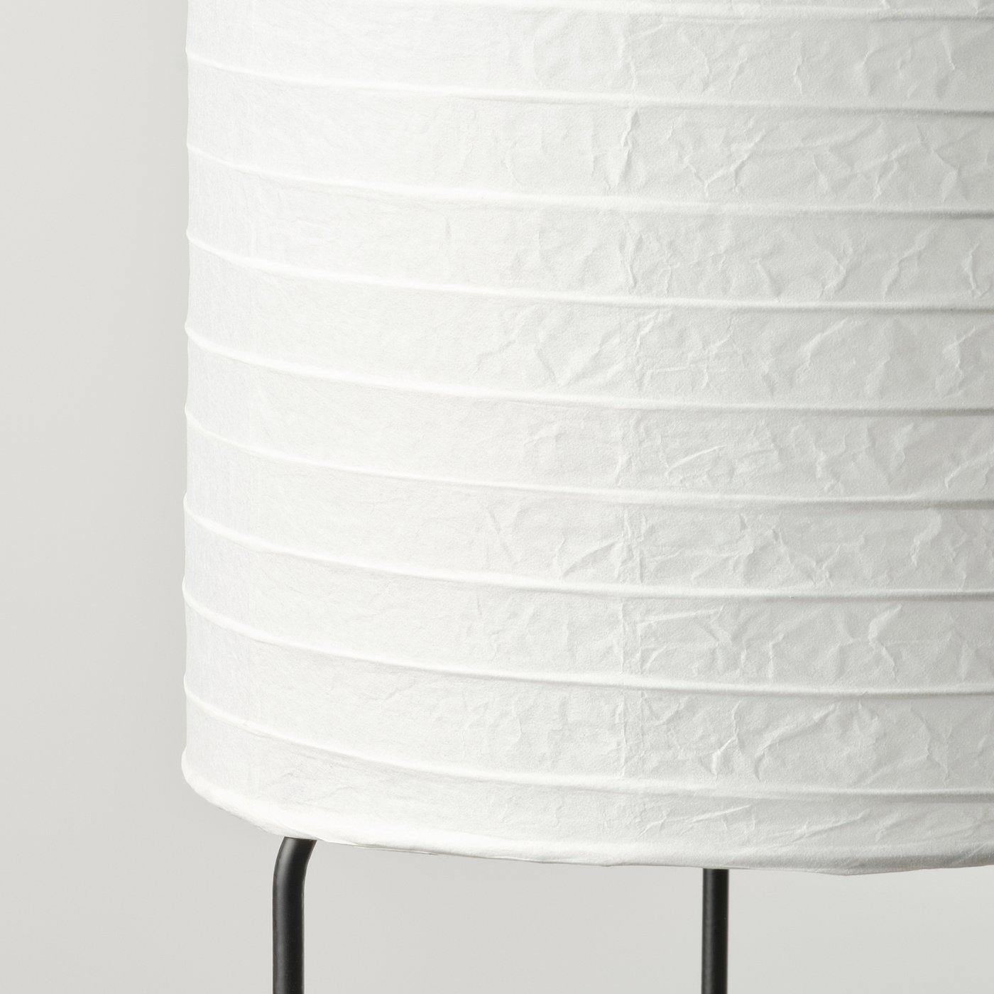 STRANDAD Floor lamp - white/black