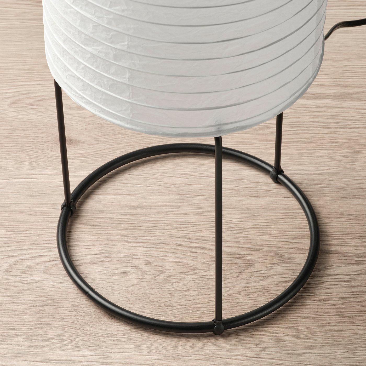 STRANDAD Floor lamp - white/black