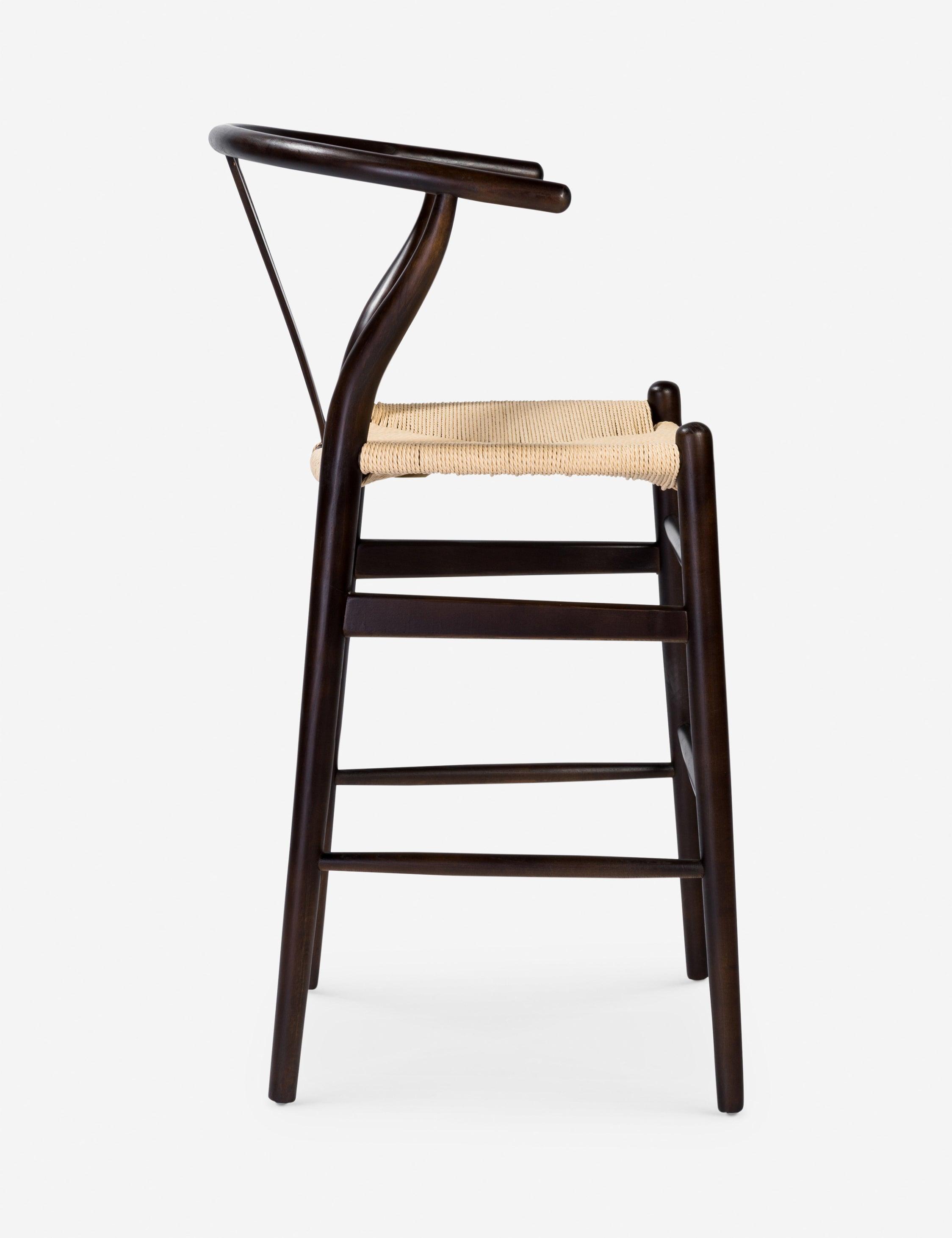 Cylia Counter Stool - Walnut