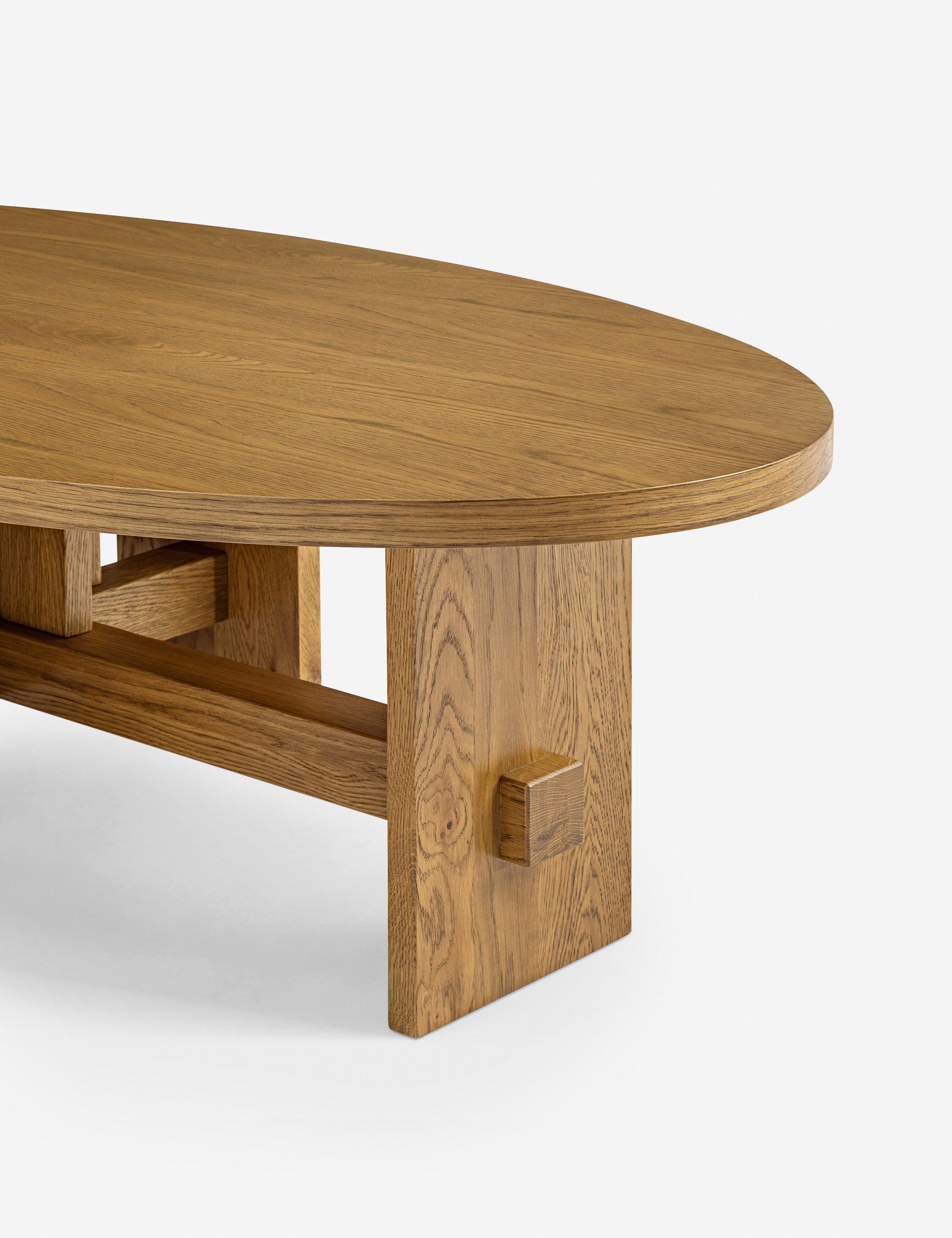 Campos Oval Coffee Table - Natural