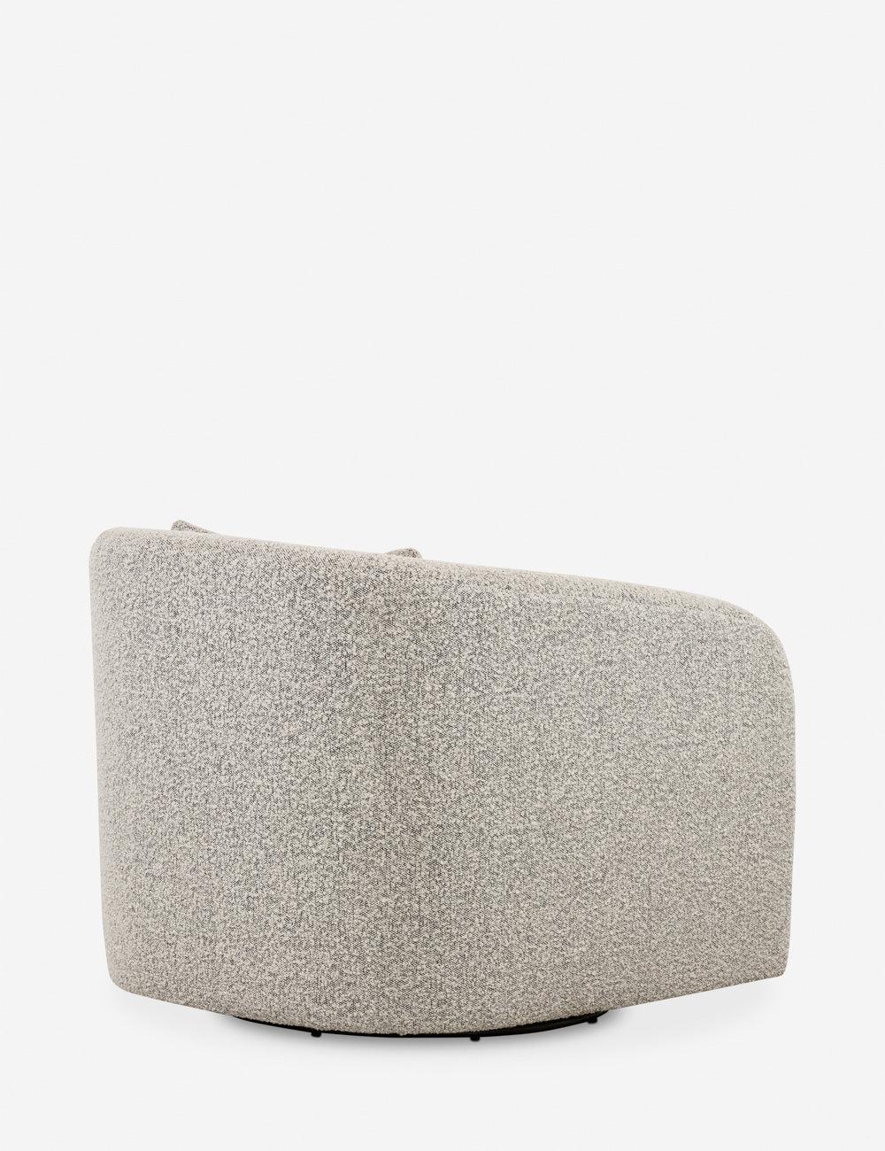 Ren Swivel Chair - Gray Boucle