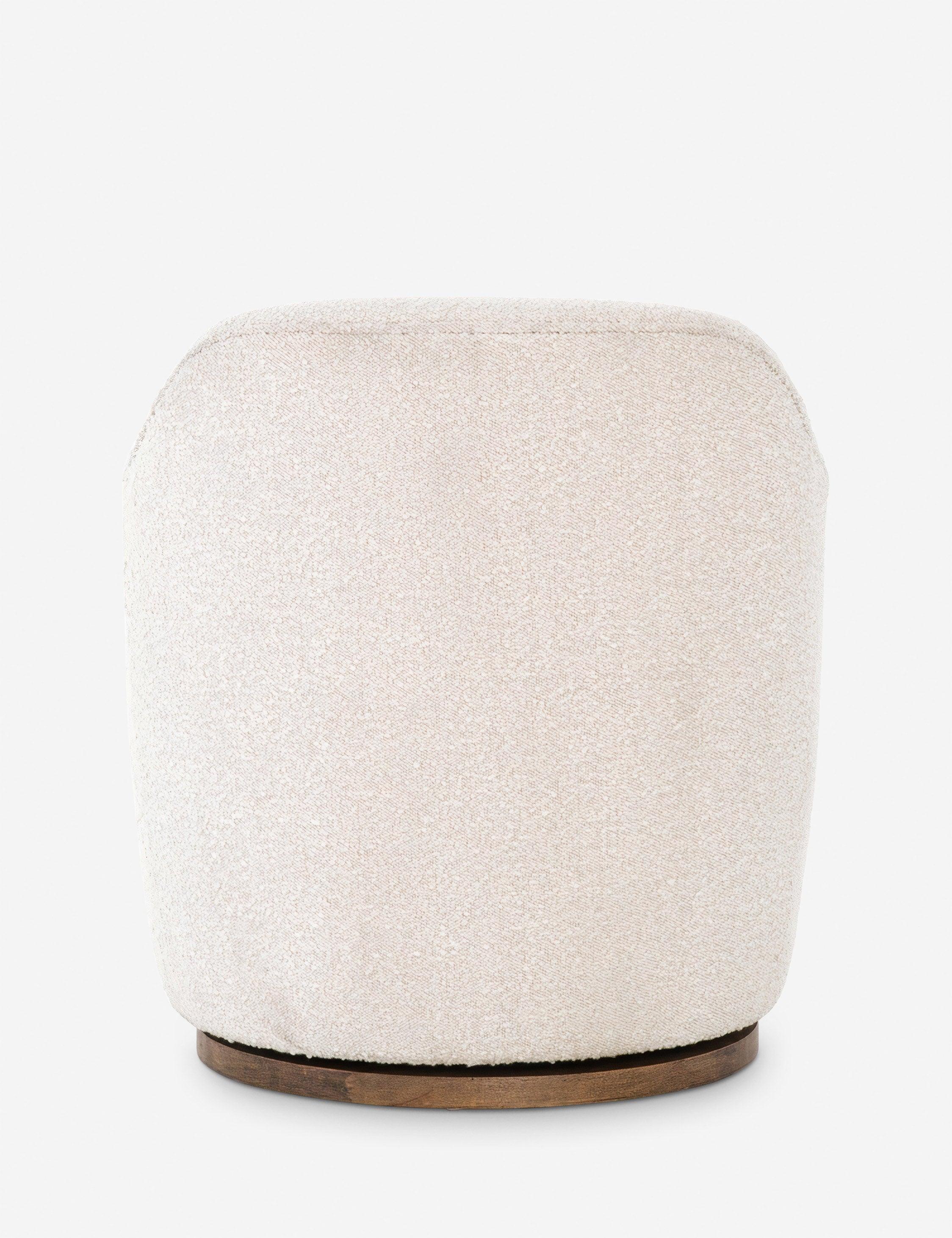 Margie Swivel Chair - Natural Boucle