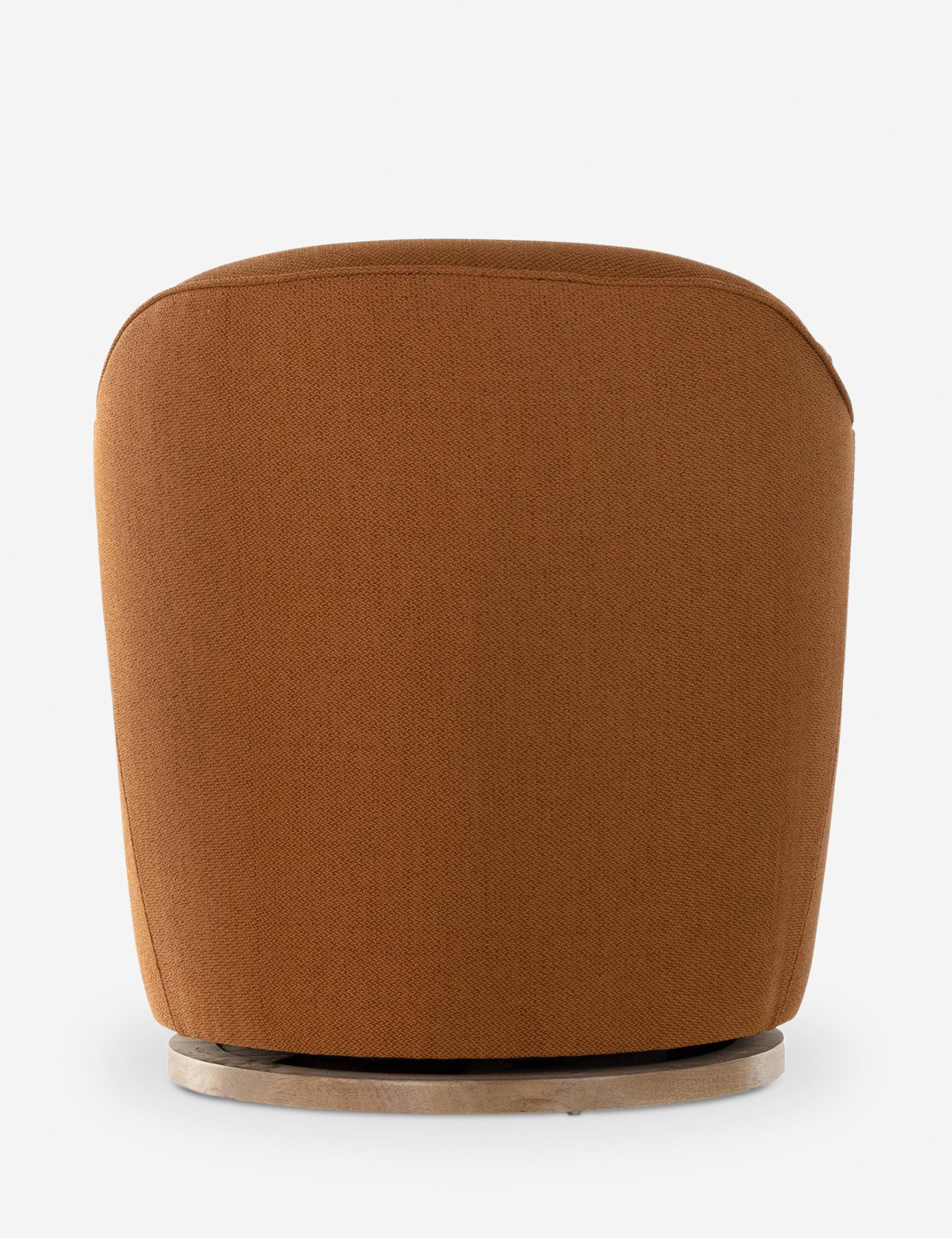 Margie Swivel Chair - Auburn