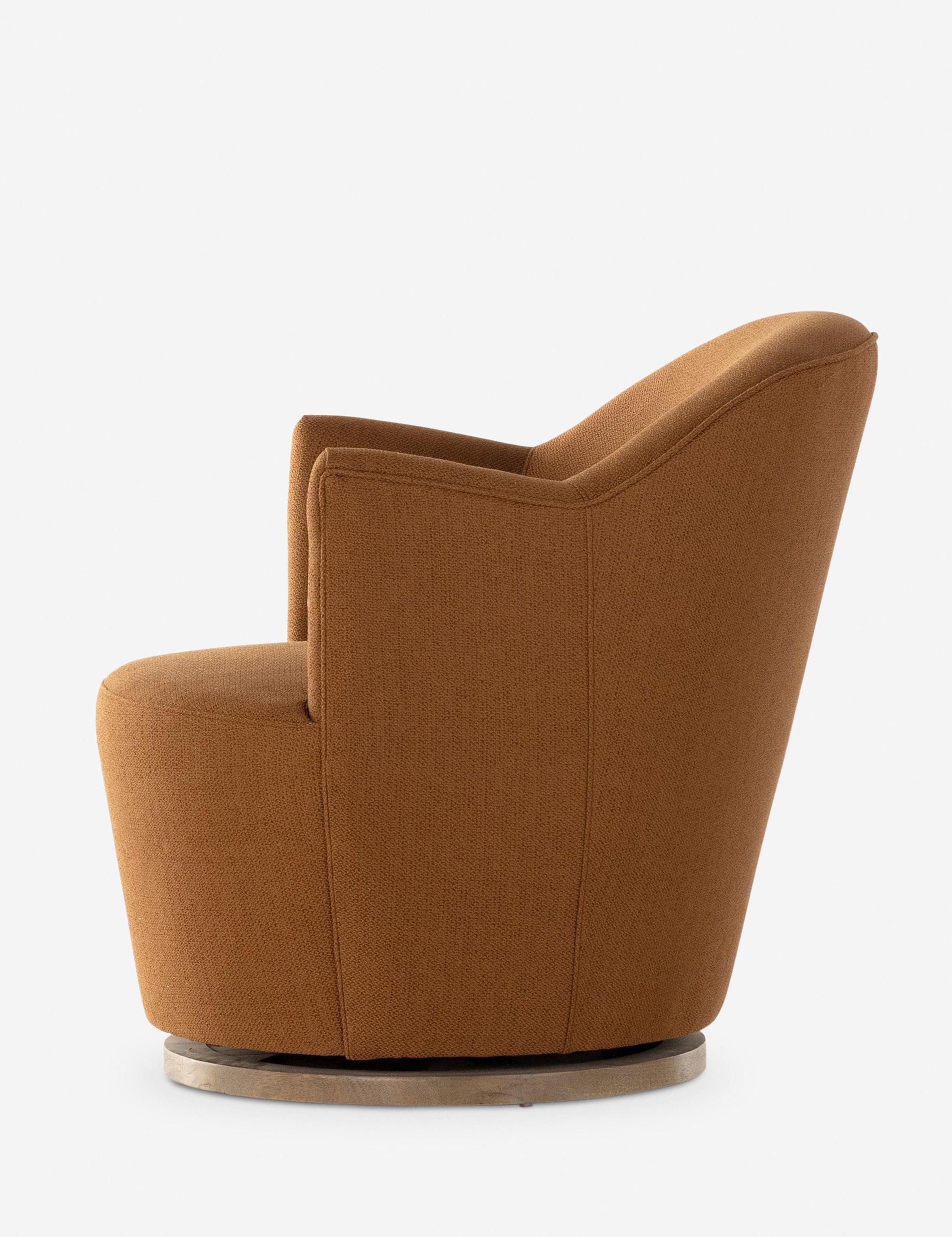 Margie Swivel Chair - Auburn