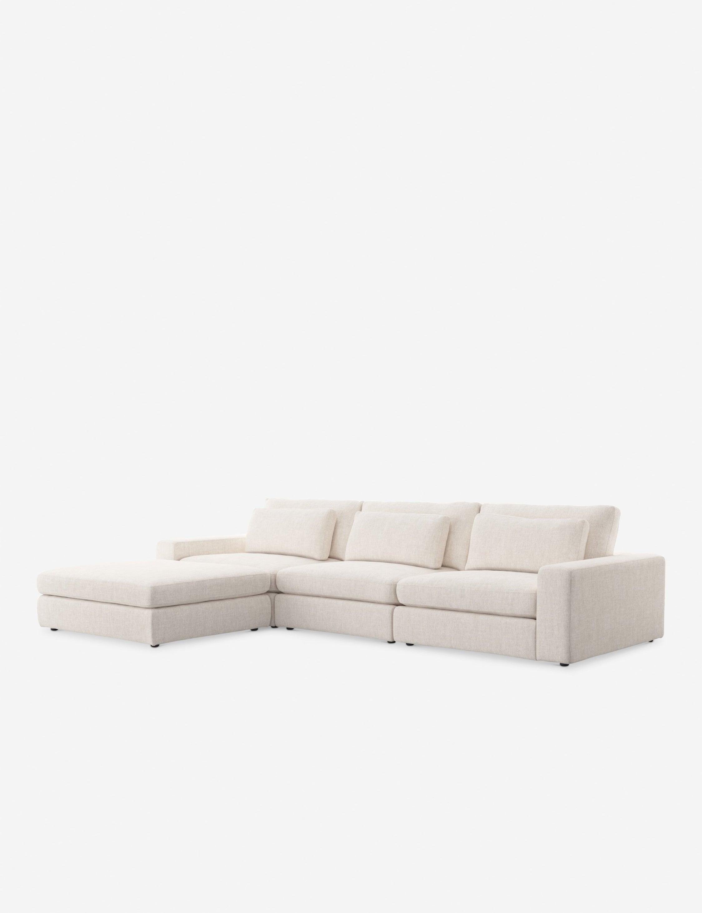 Cresswell Sectional Sofa - Off White