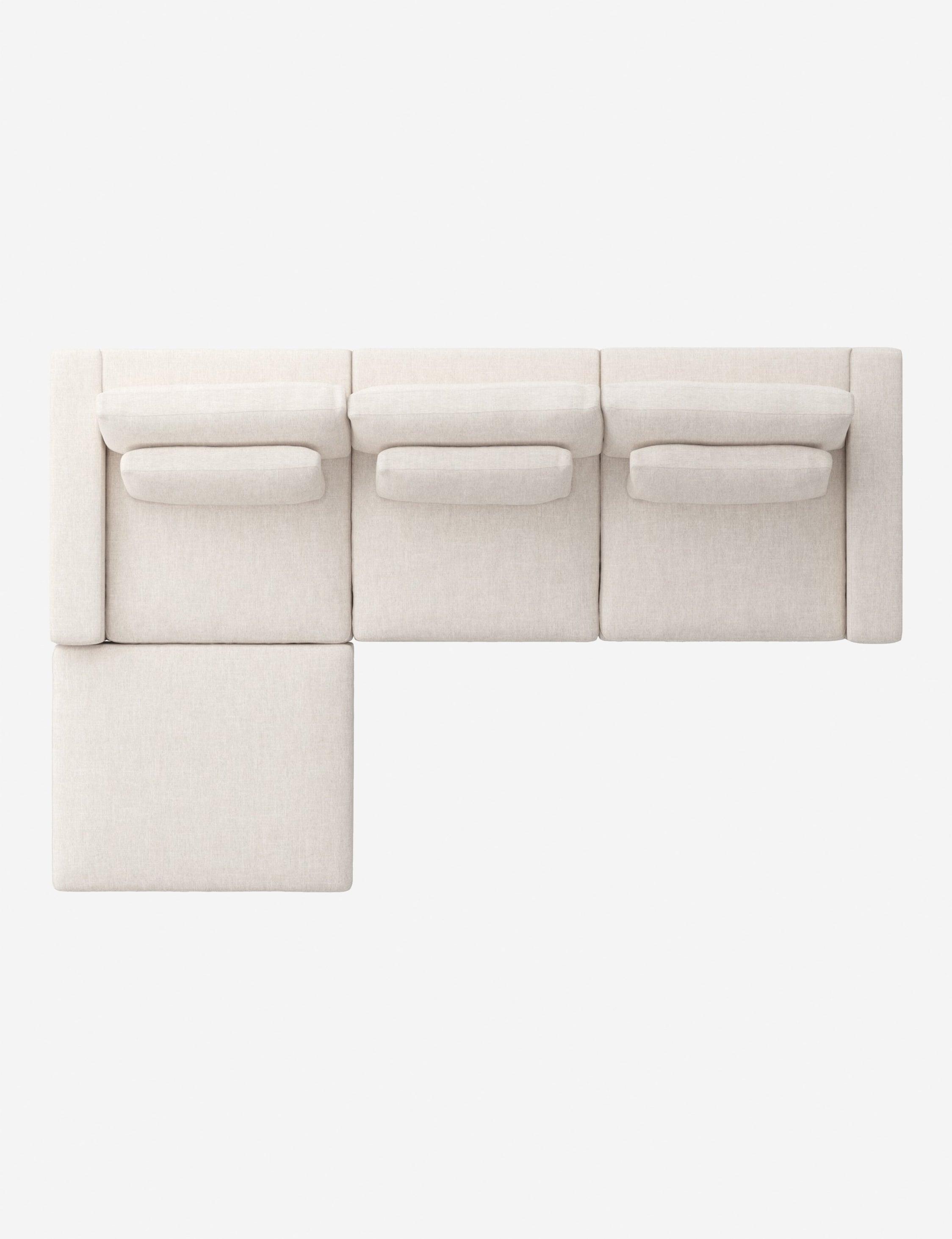 Cresswell Sectional Sofa - Off White