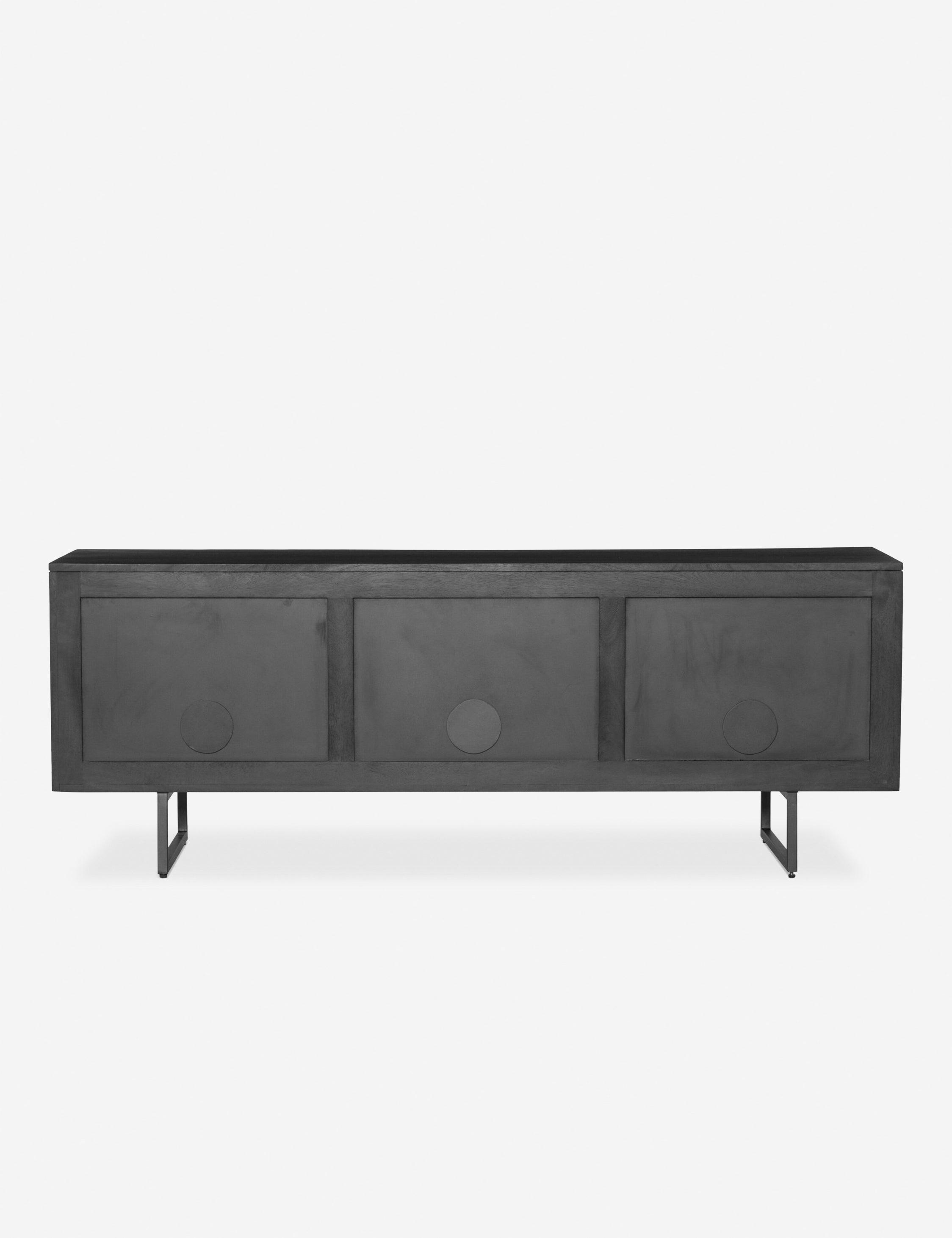 Hannah Media Console - Black and Black