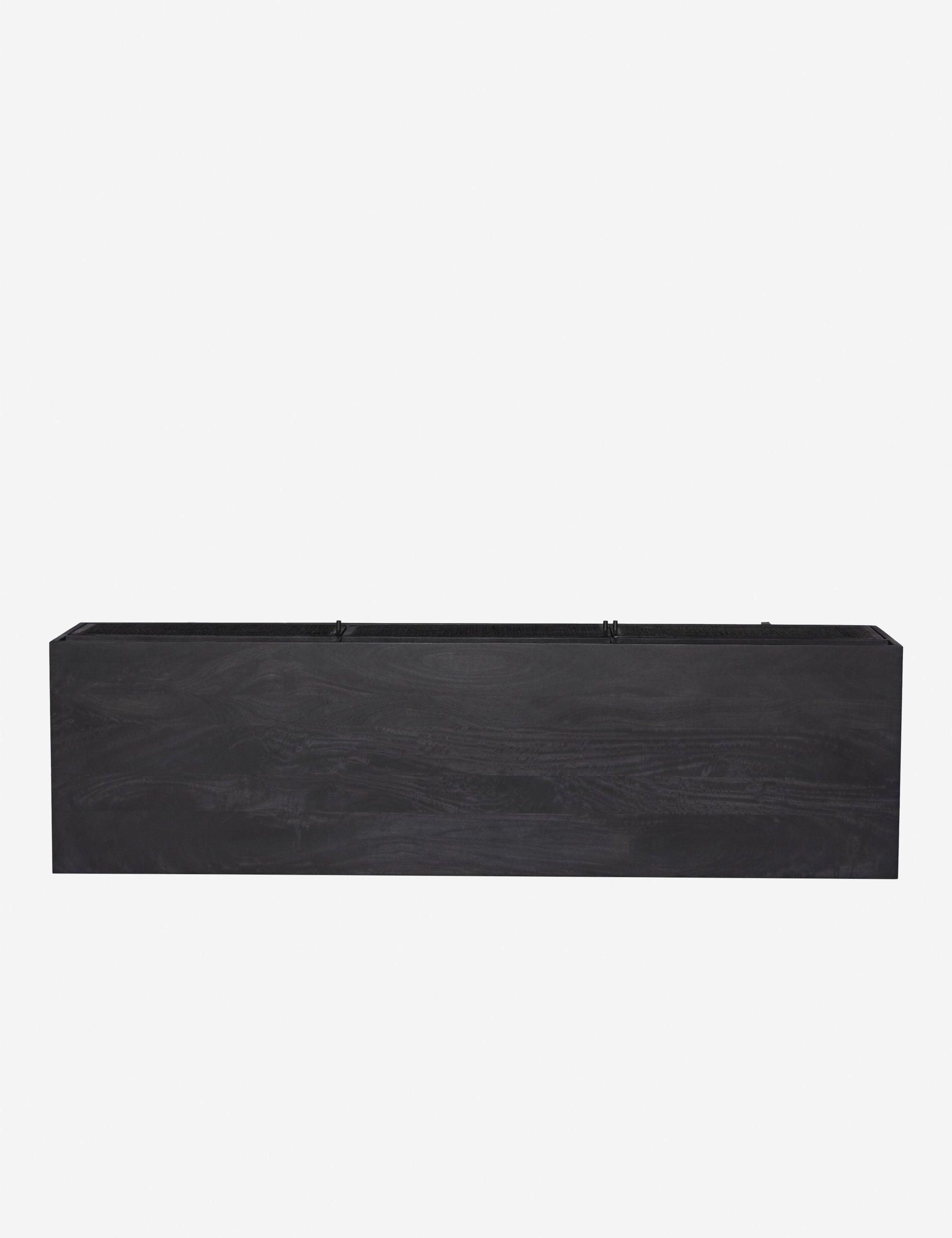 Hannah Media Console - Black and Black