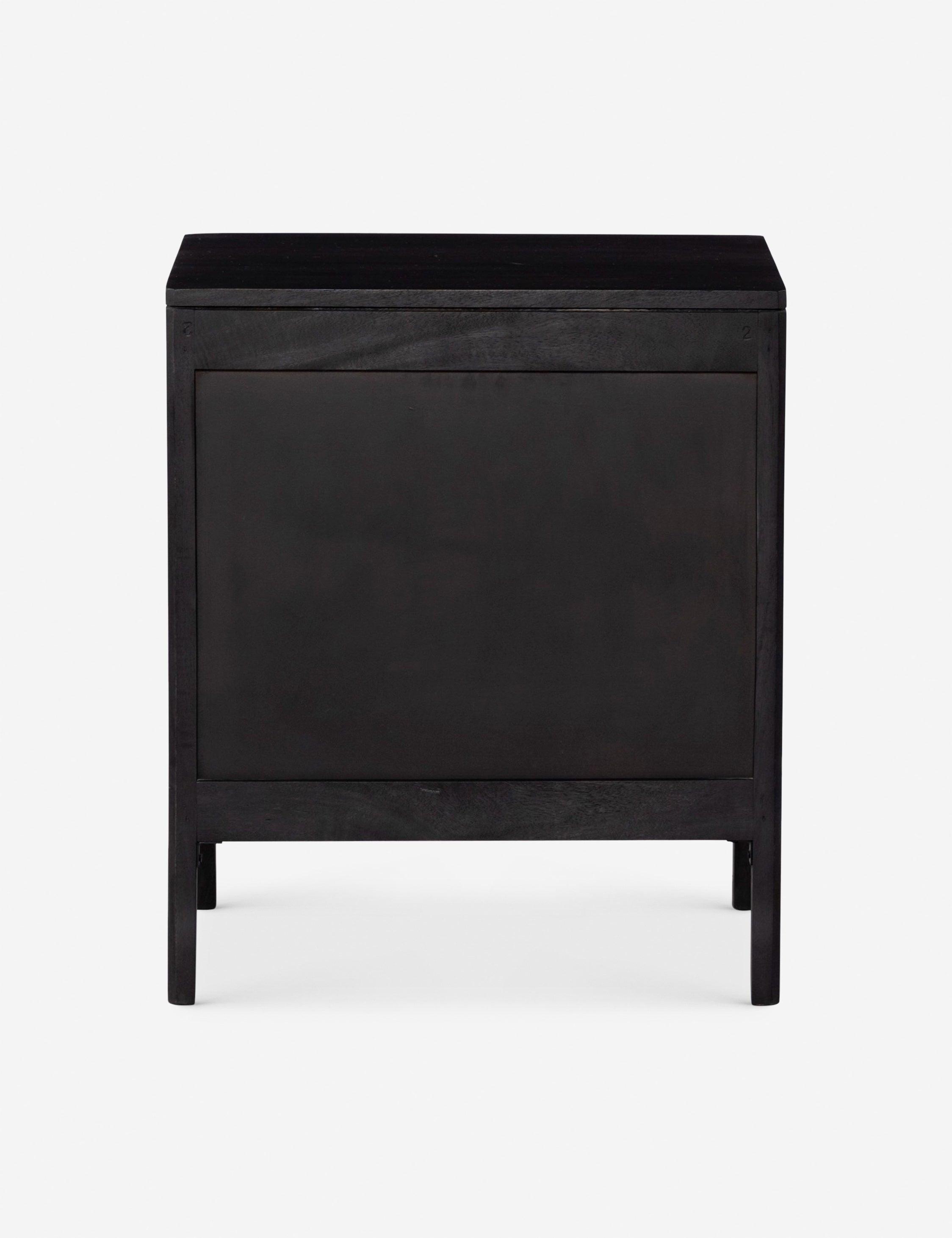 Hannah Nightstand - Black and Black / Left-Side