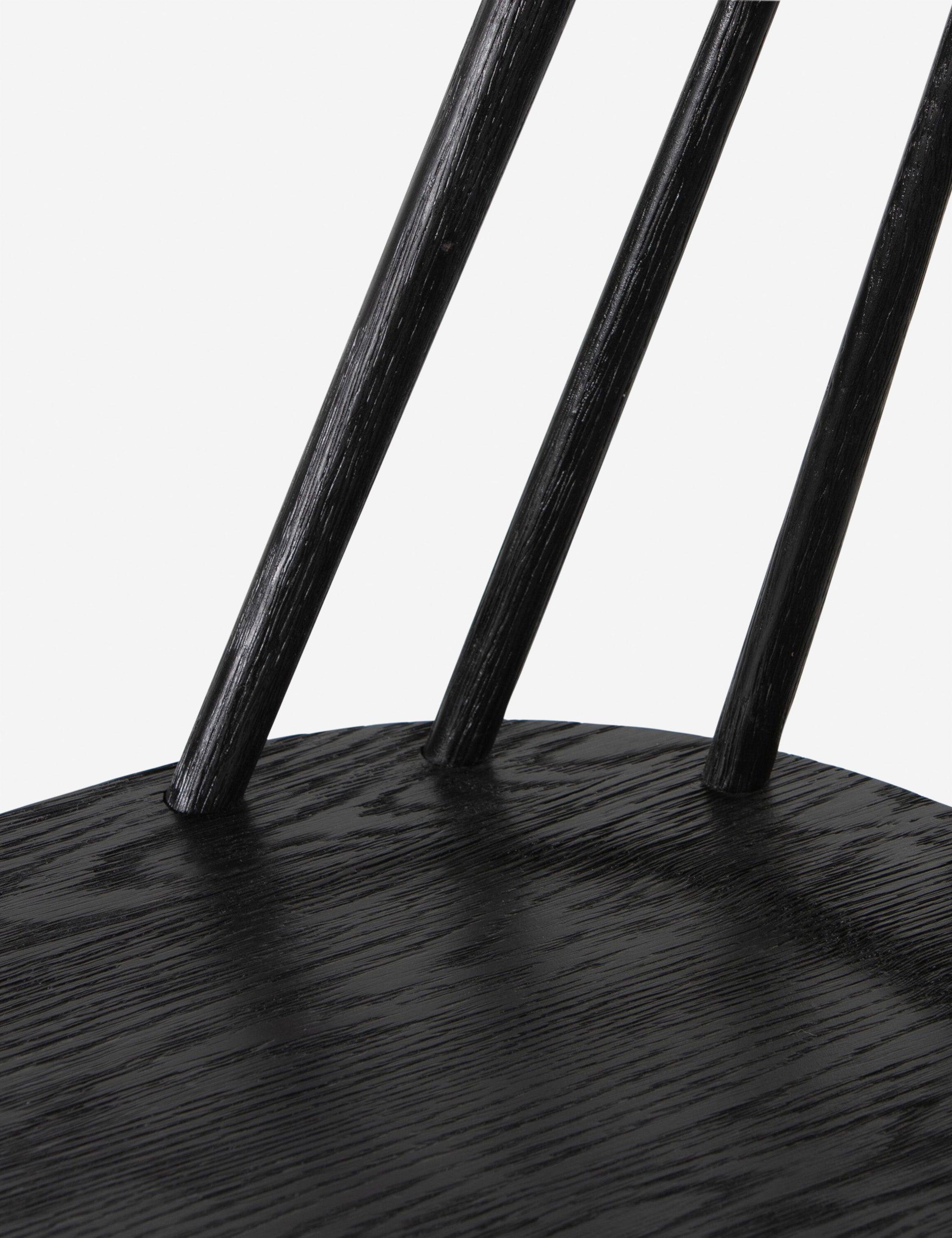 Lanae Counter Stool - Black Oak