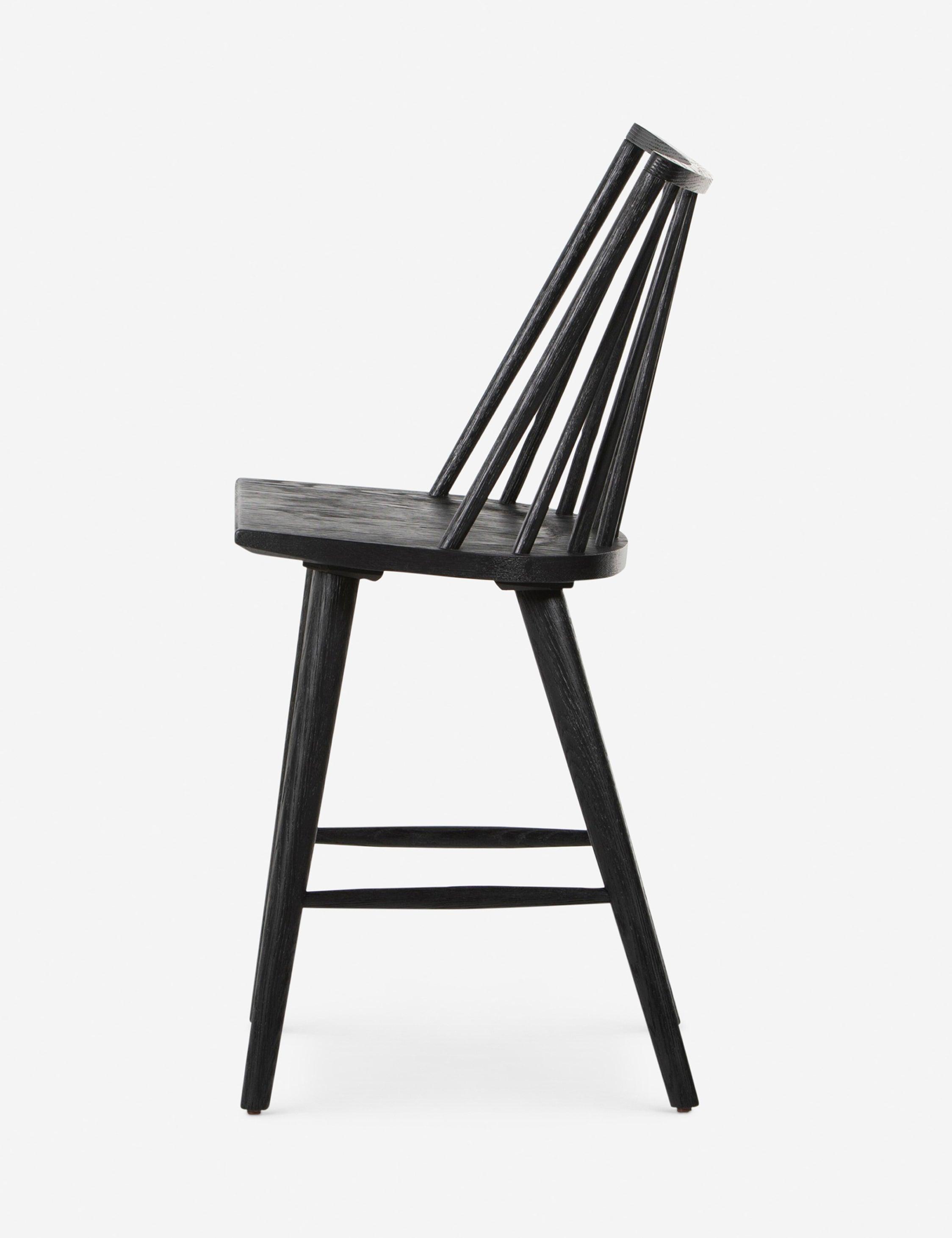 Lanae Counter Stool - Black Oak