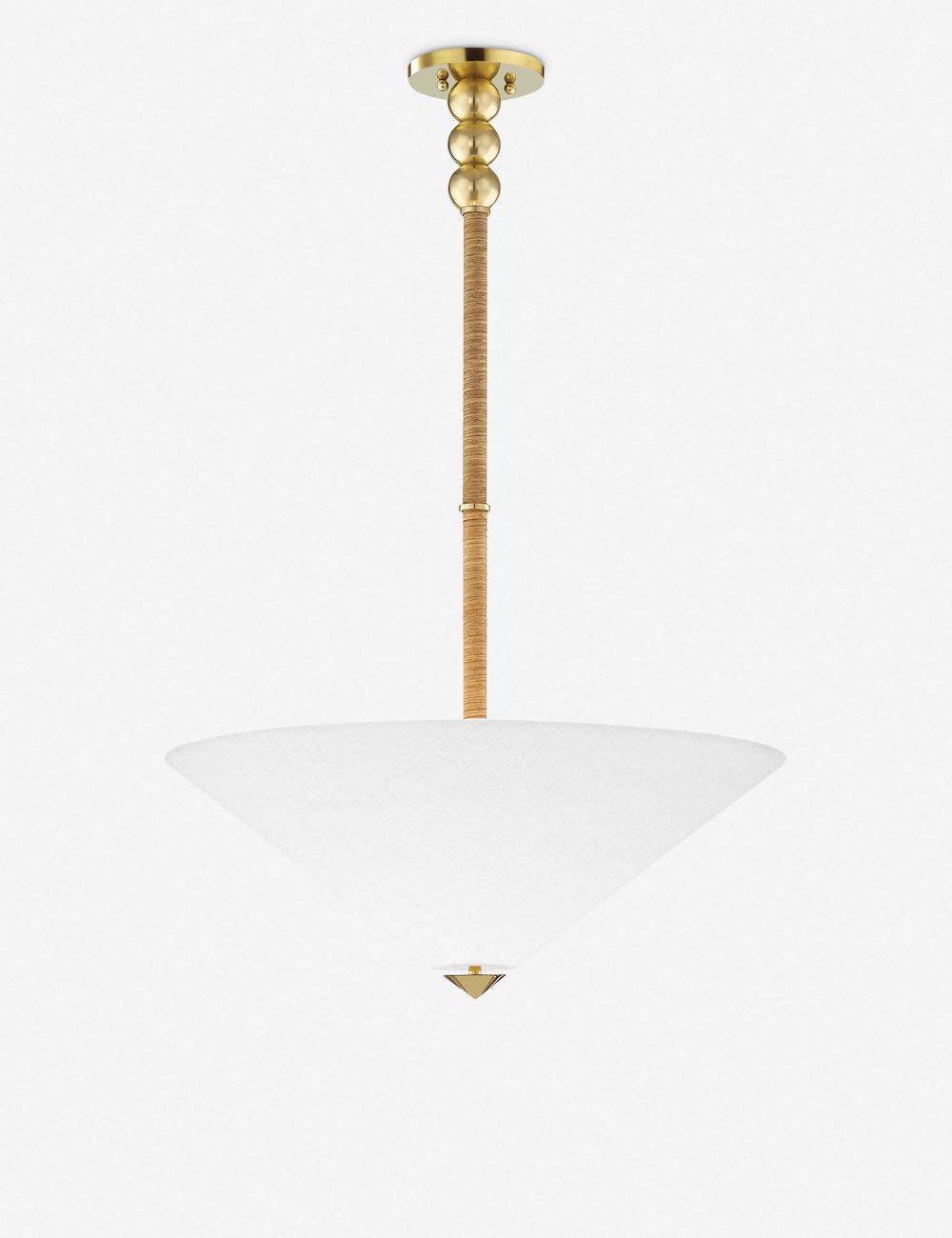 Zora Pendant Light - Antique Brass