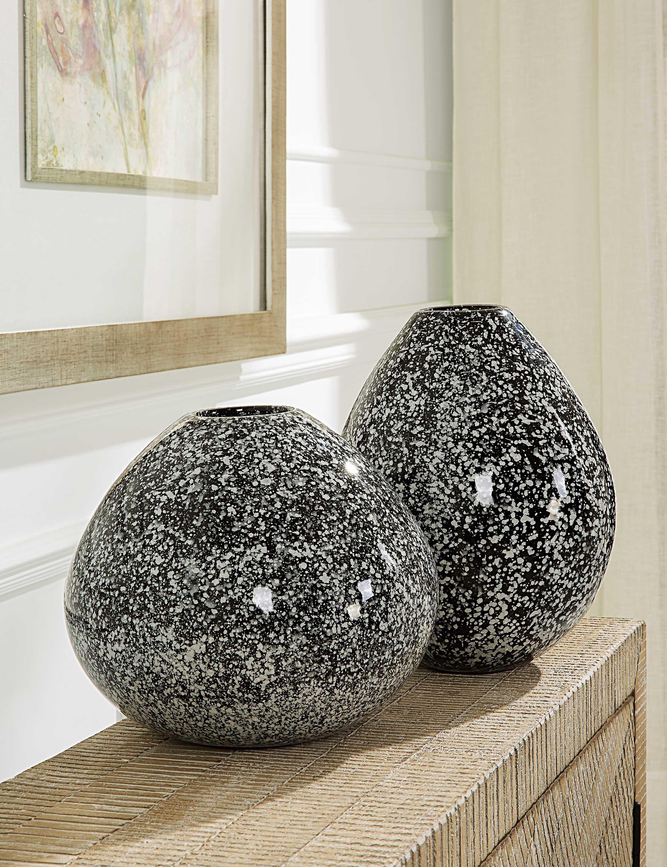 Orr Decorative Vases (Set of 2) - Speckled