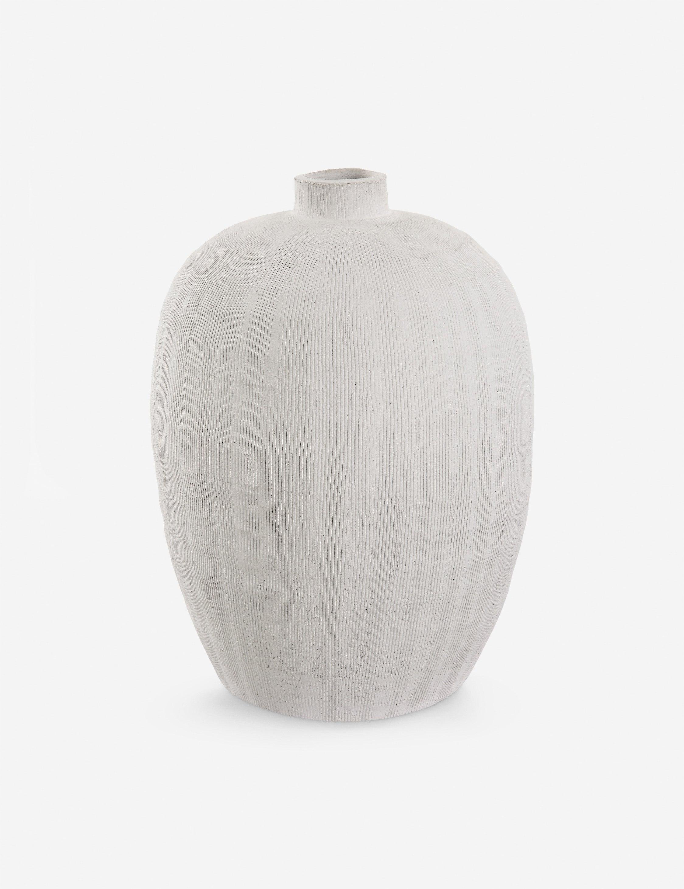 Carbry Decorative Vase - White