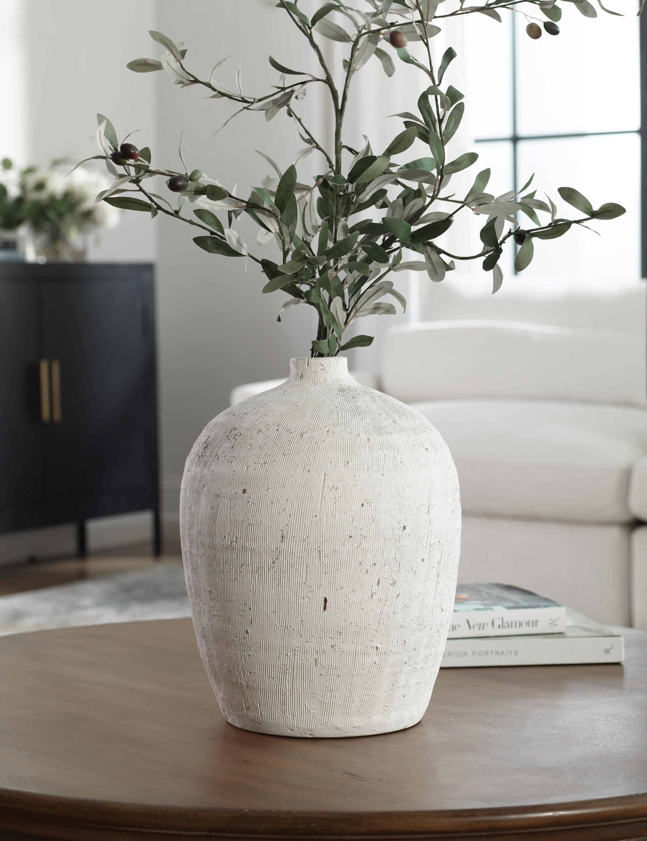 Carbry Decorative Vase - White