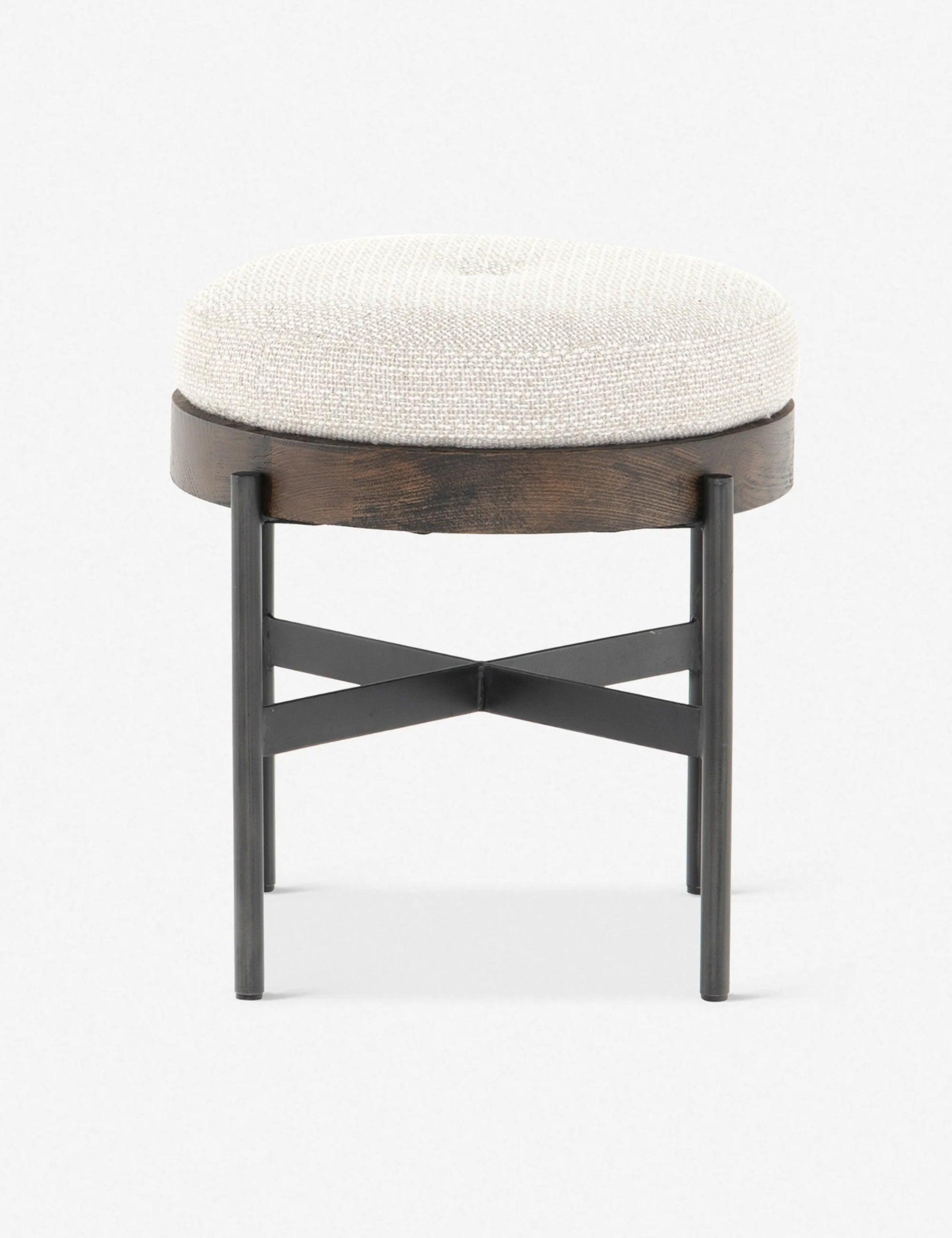 Emile Round Ottoman - Small