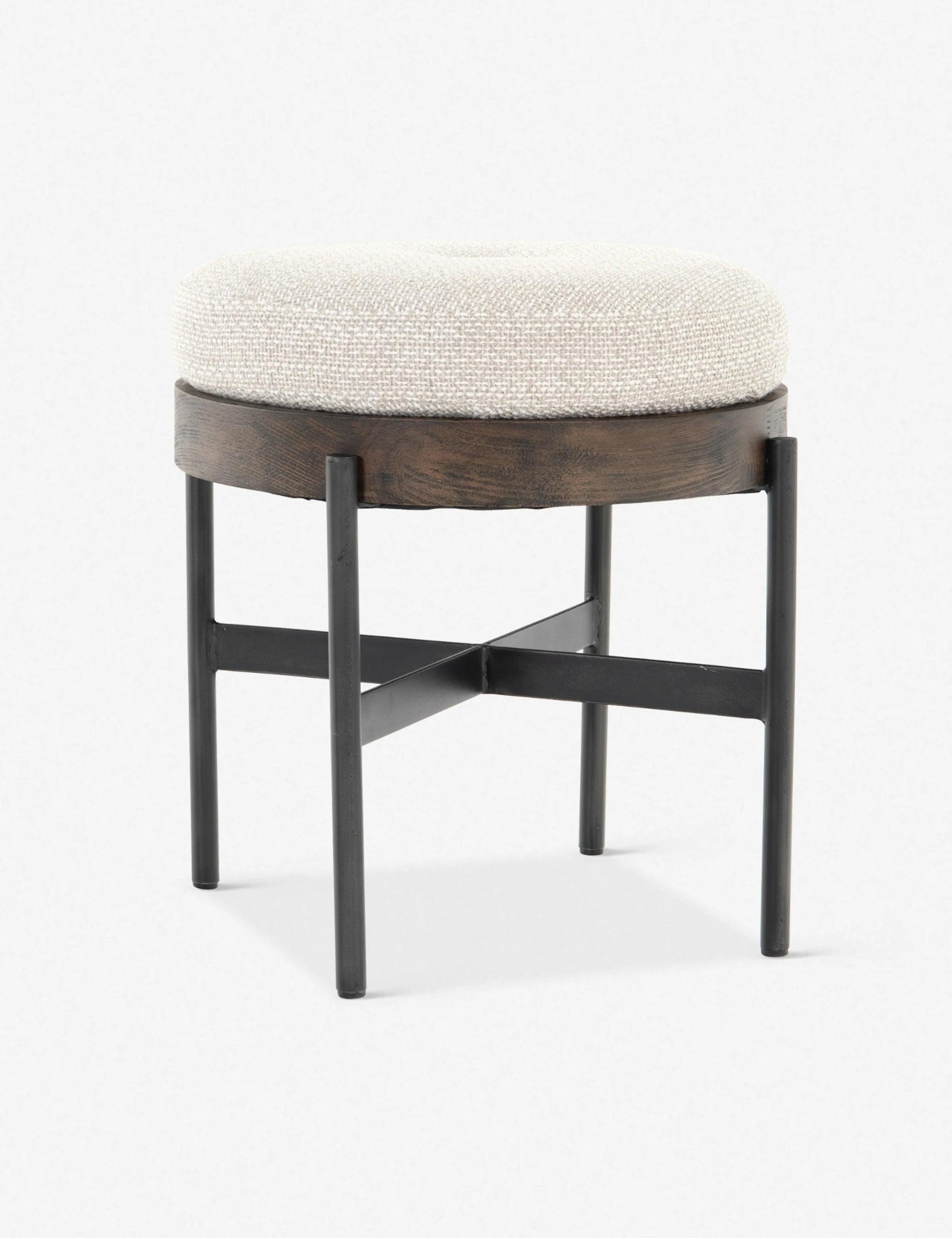Emile Round Ottoman - Small