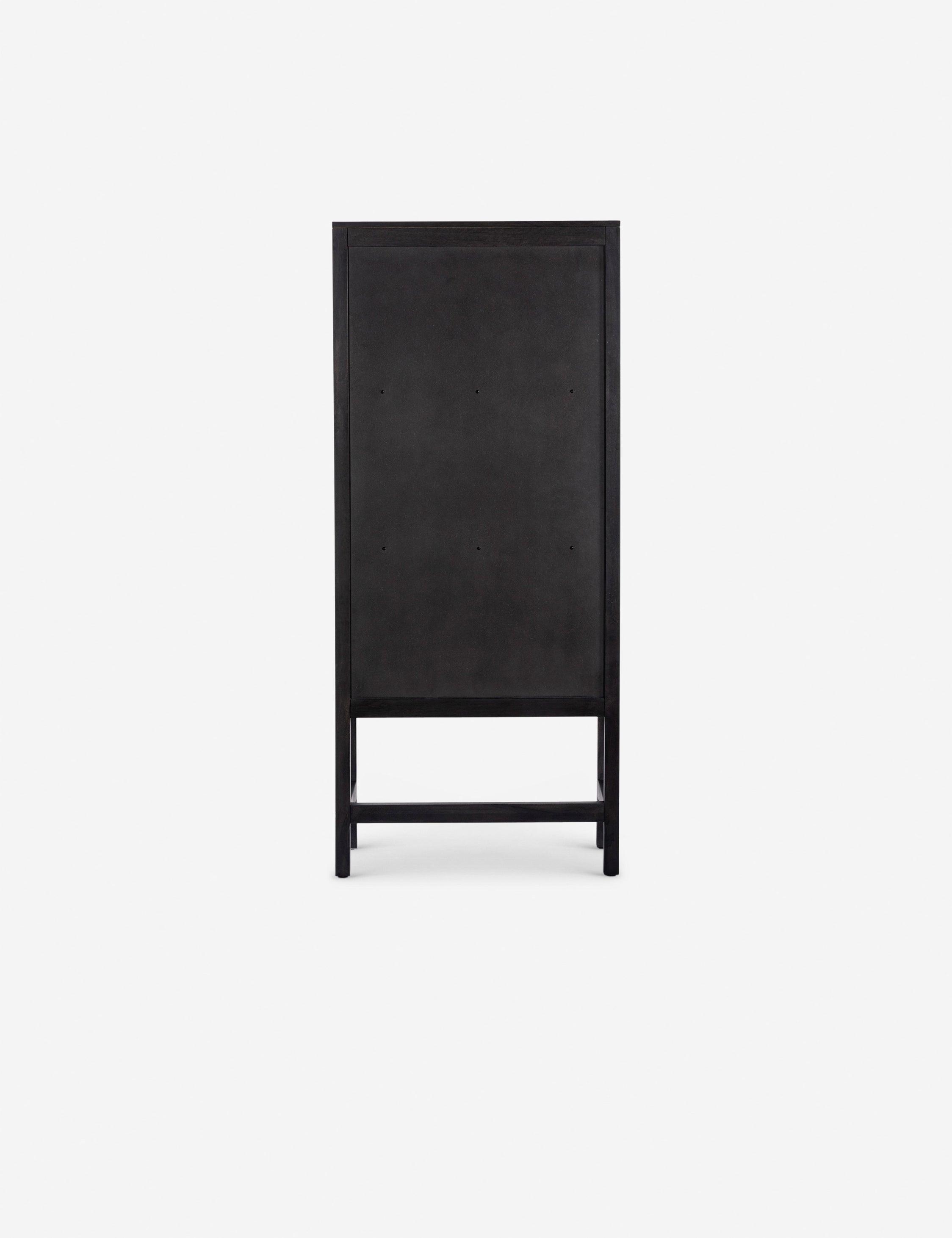 Hannah Narrow Cabinet - Black and Black