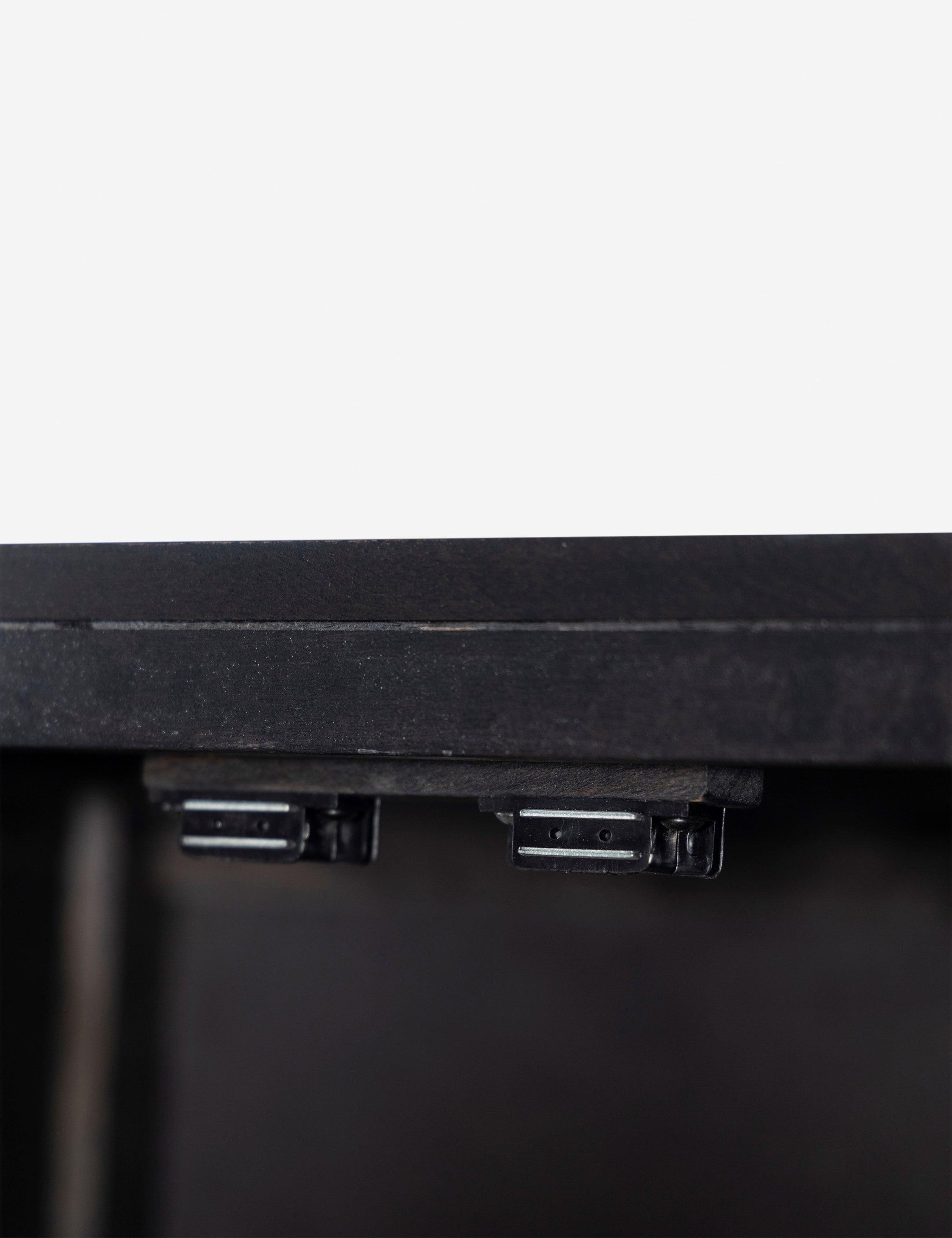 Hannah Narrow Cabinet - Black and Black