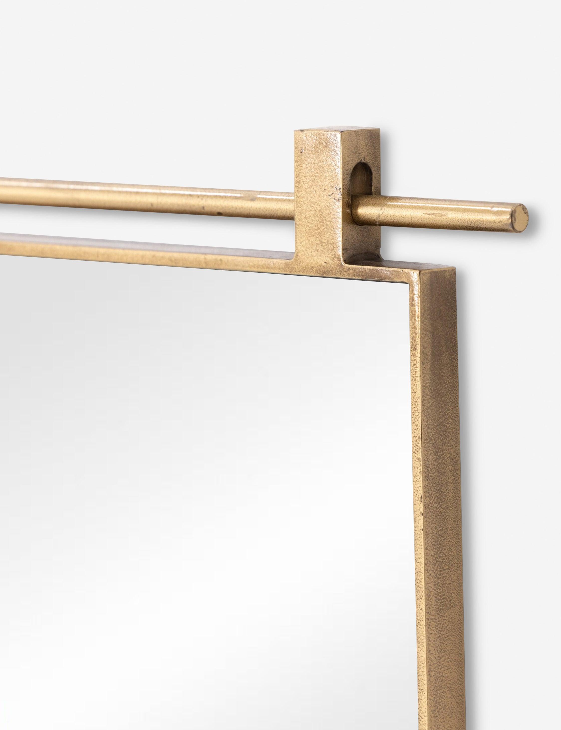 Vitale Mirror - Antique Brass / Small