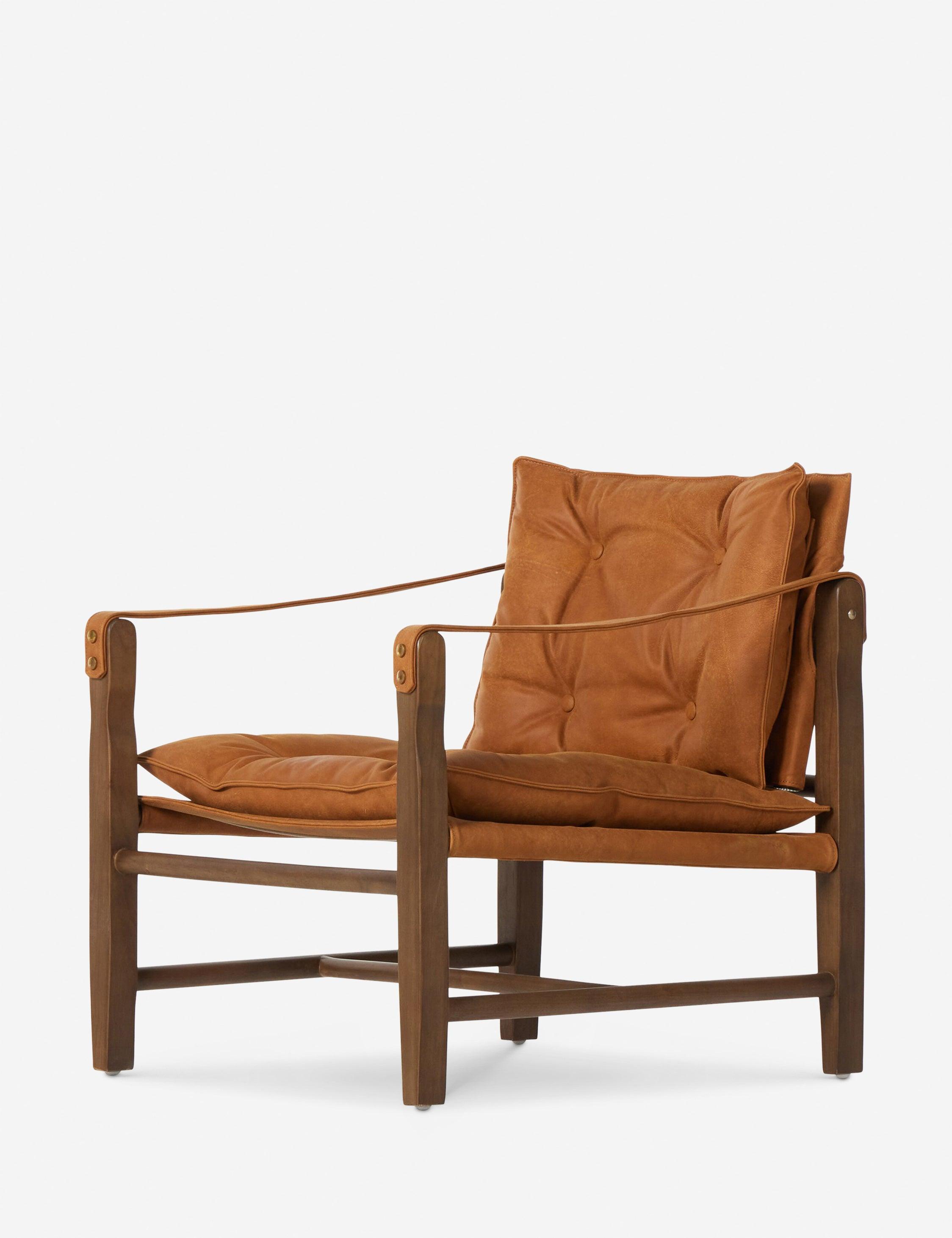 Caruso Accent Chair - Cognac Leather