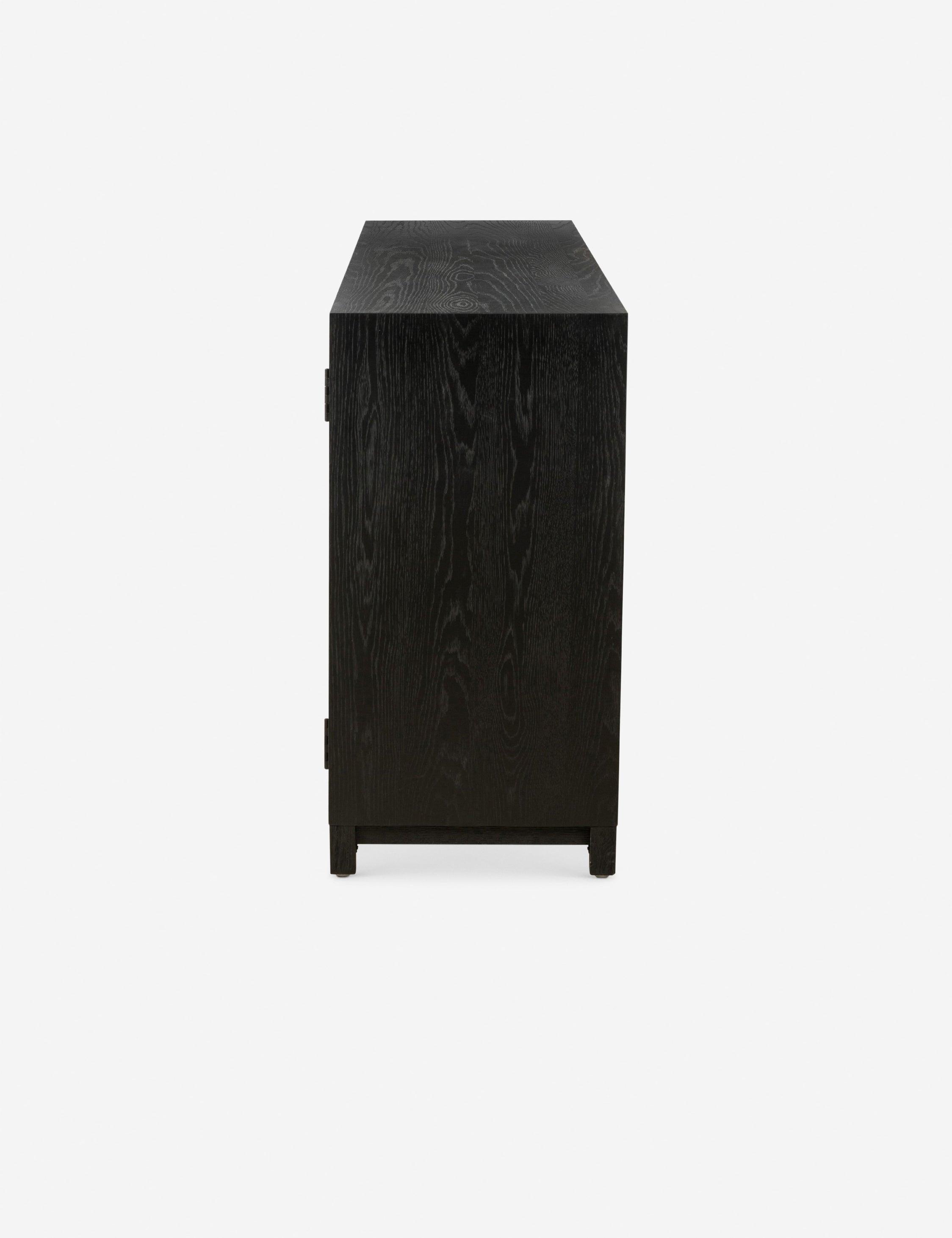 Carly Curio Sideboard - Black / 79"W