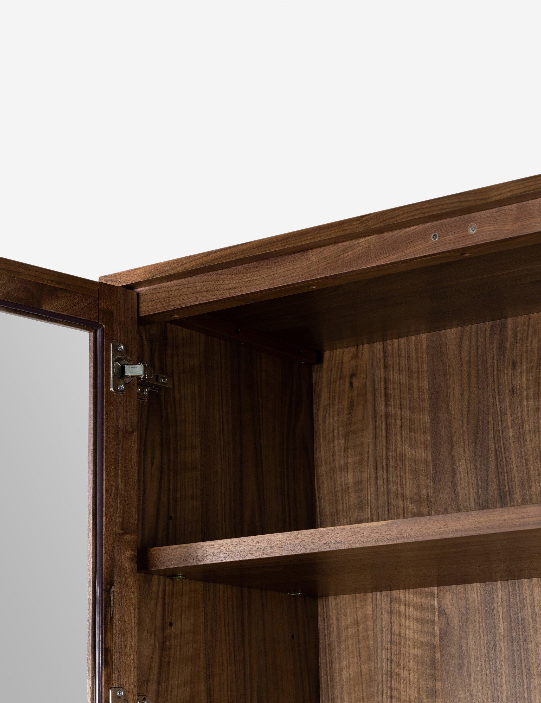 Cameron Curio Cabinet - Brown