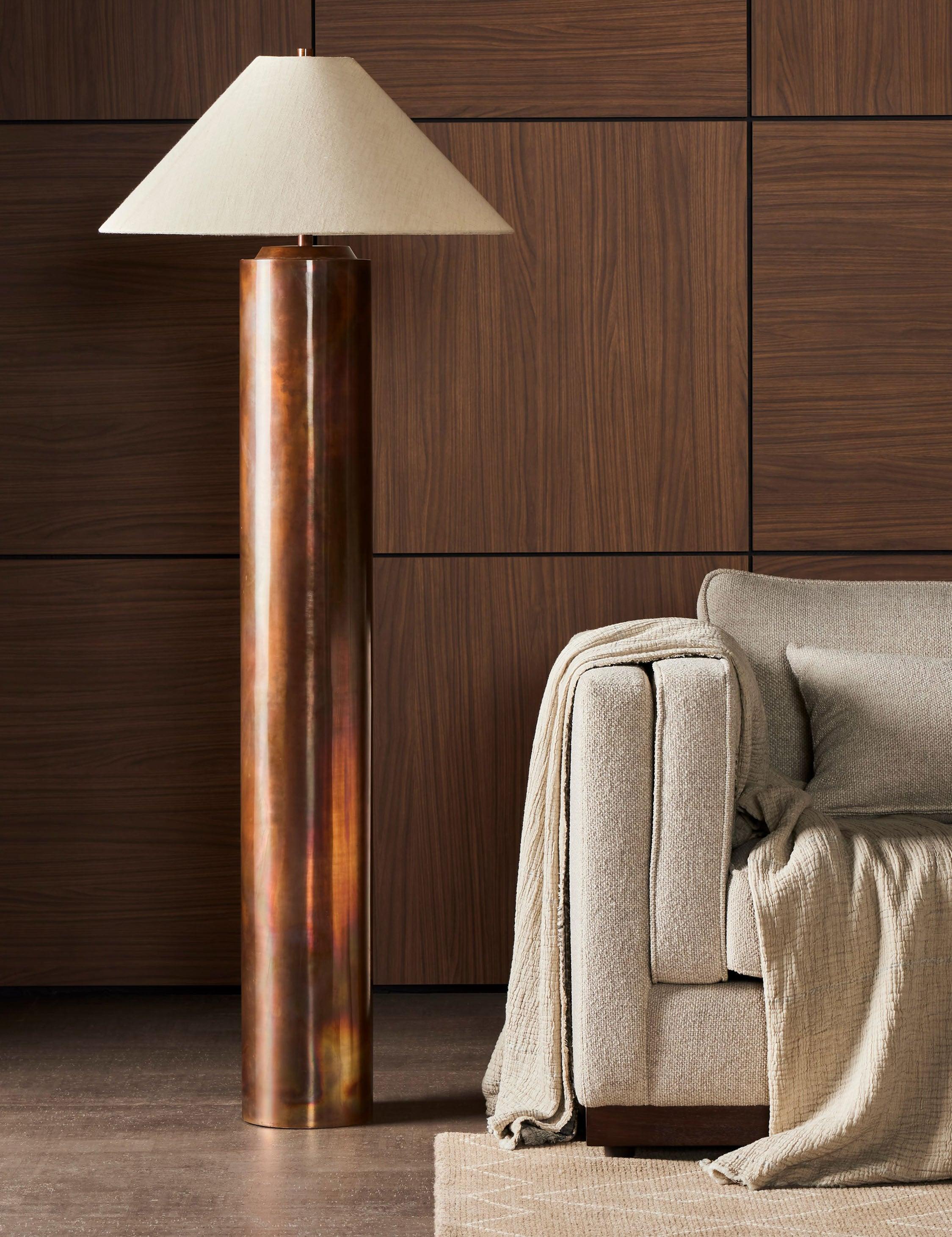 Sevigne Table Lamp - Burnt Brass