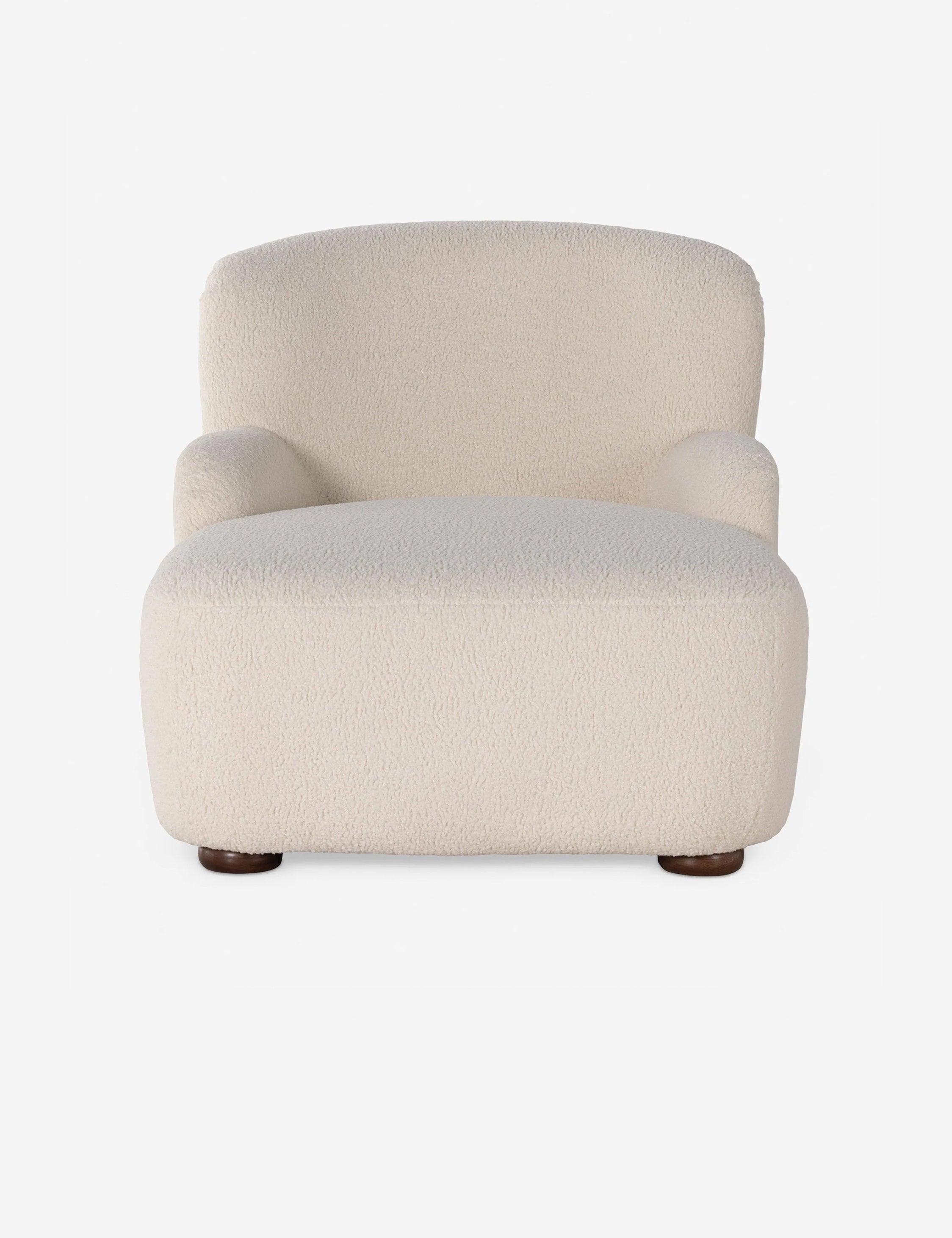 Preston Chaise - Natural Sheepskin