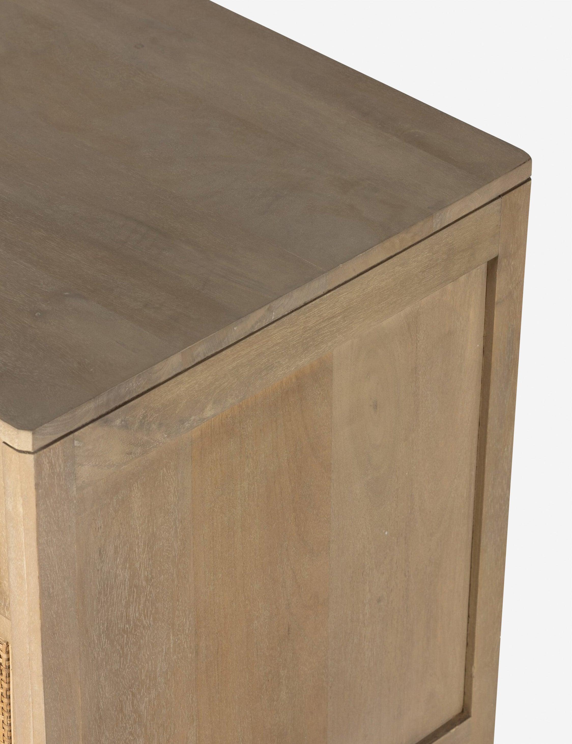 Hannah 3-Drawer Nightstand - Natural